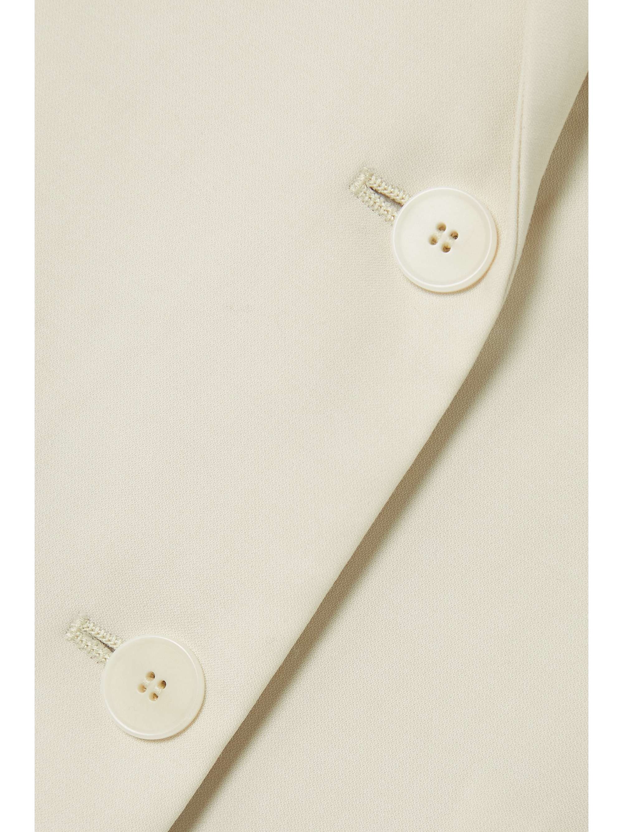 ANOTHER TOMORROW + NET SUSTAIN oversized merino wool blazer