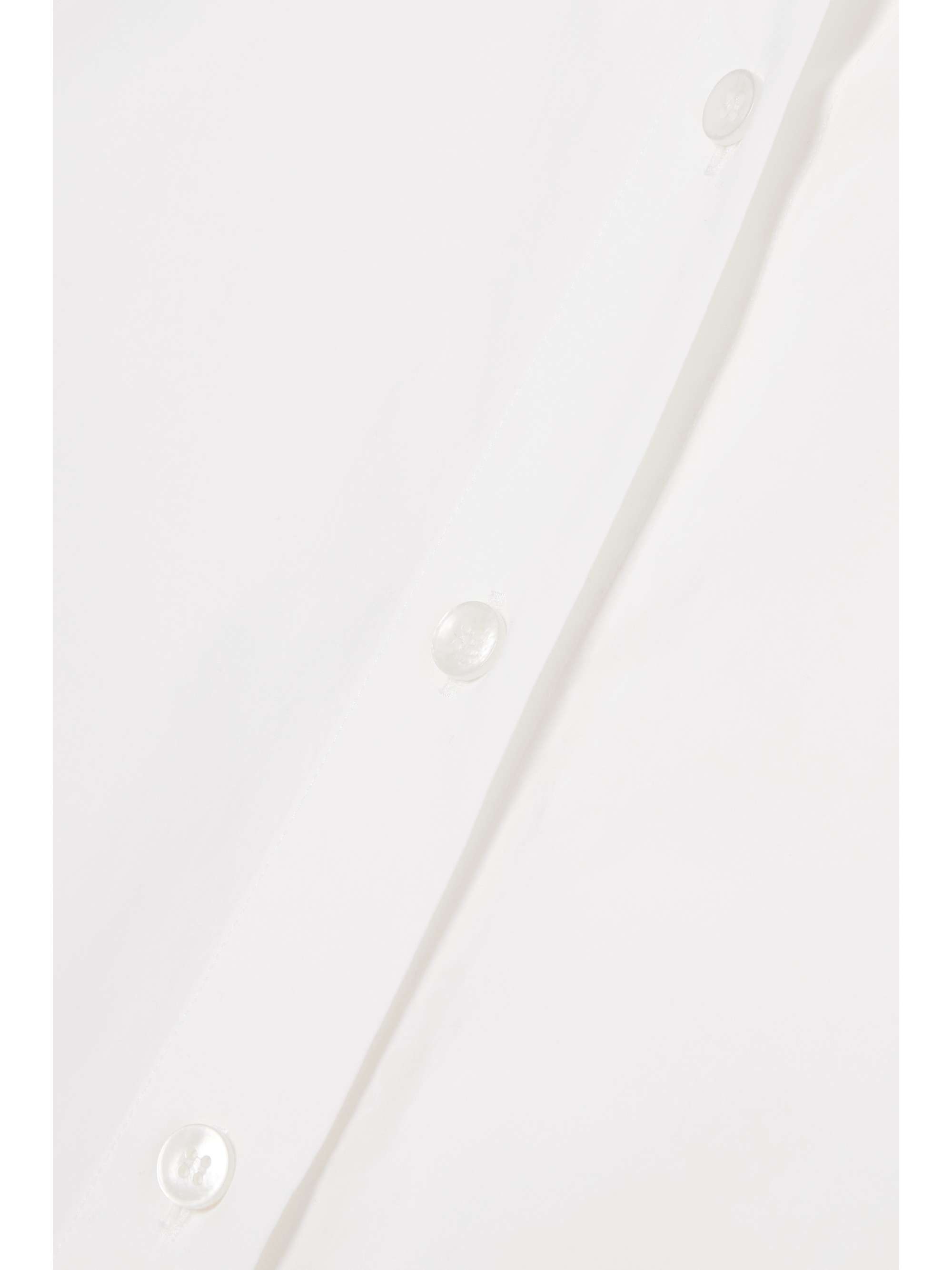 ANOTHER TOMORROW + NET SUSTAIN oversized organic cotton shirt
