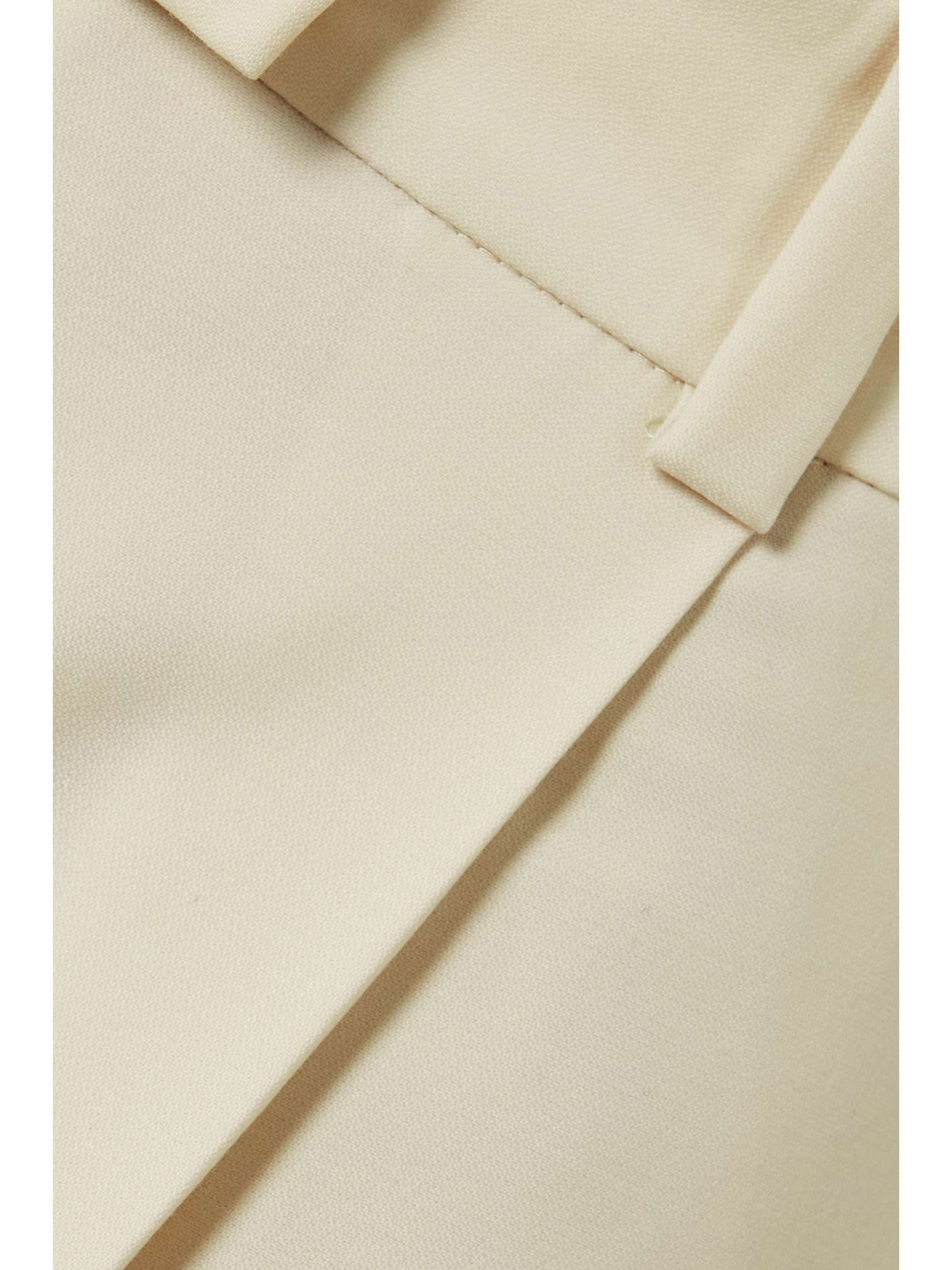ANOTHER TOMORROW + NET SUSTAIN pleated merino wool-twill wide-leg pants