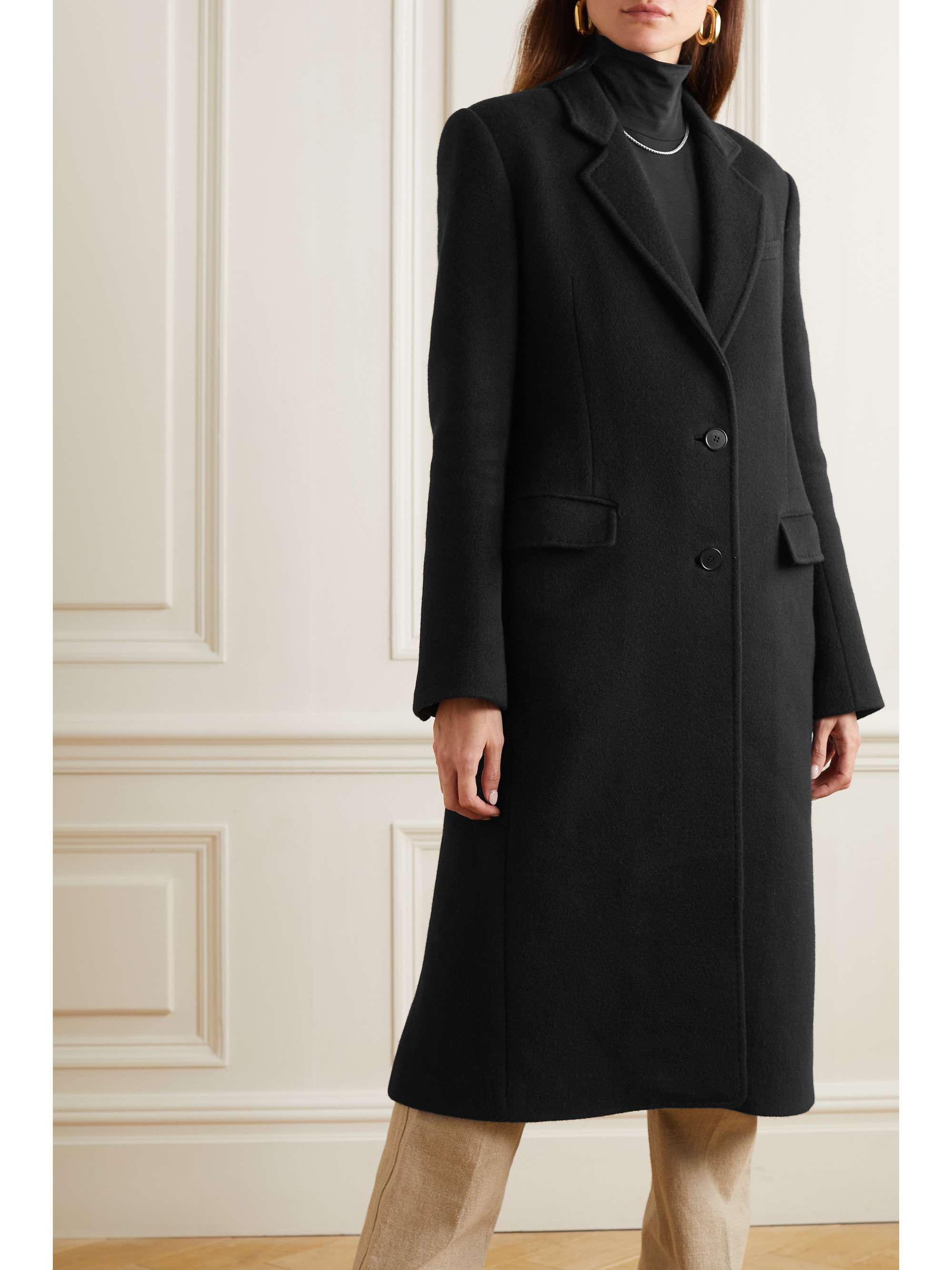 ANOTHER TOMORROW + NET SUSTAIN recycled-cashmere coat