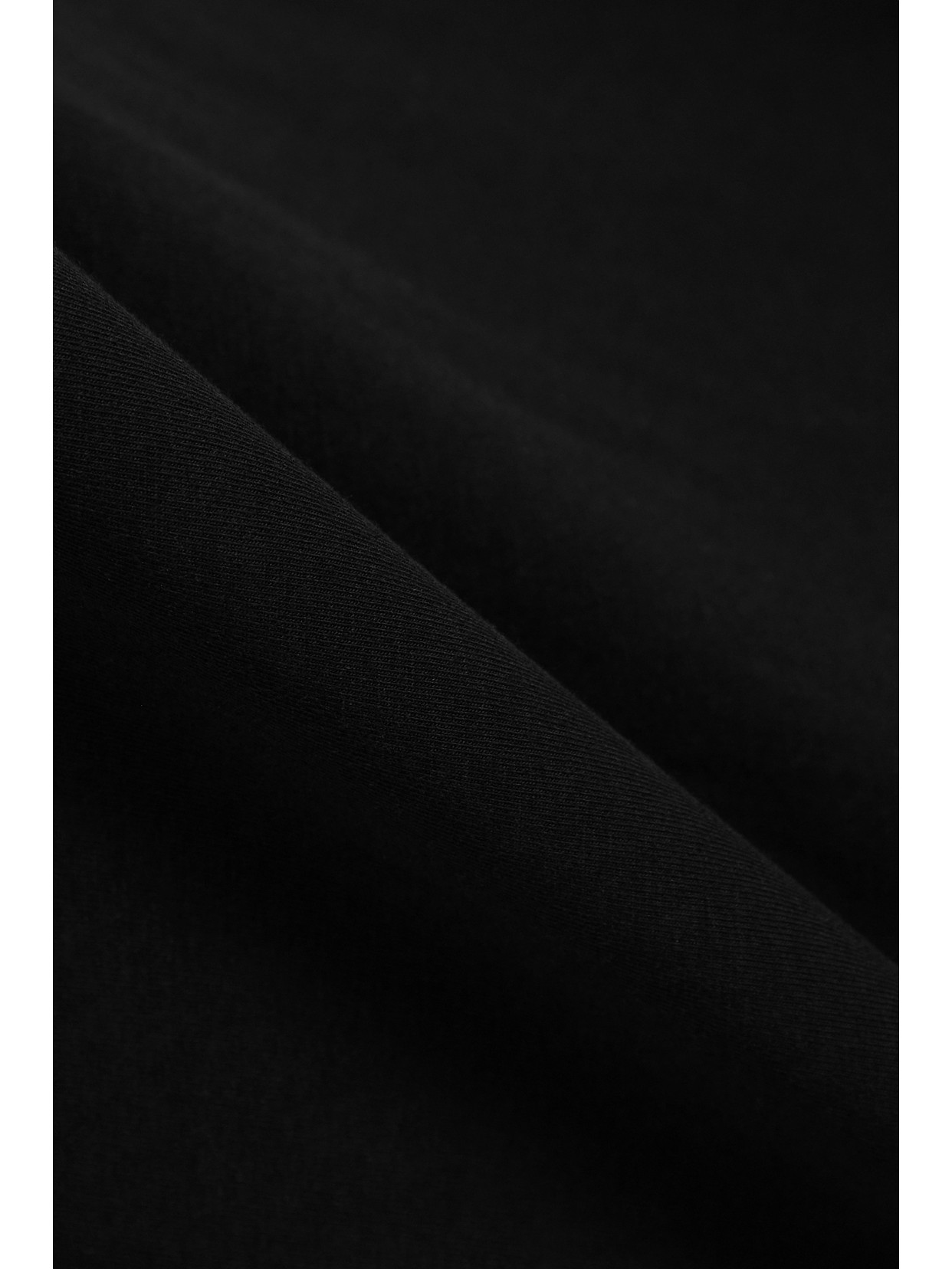 Another Tomorrow Short-sleeve Jersey Midi-dress In Black