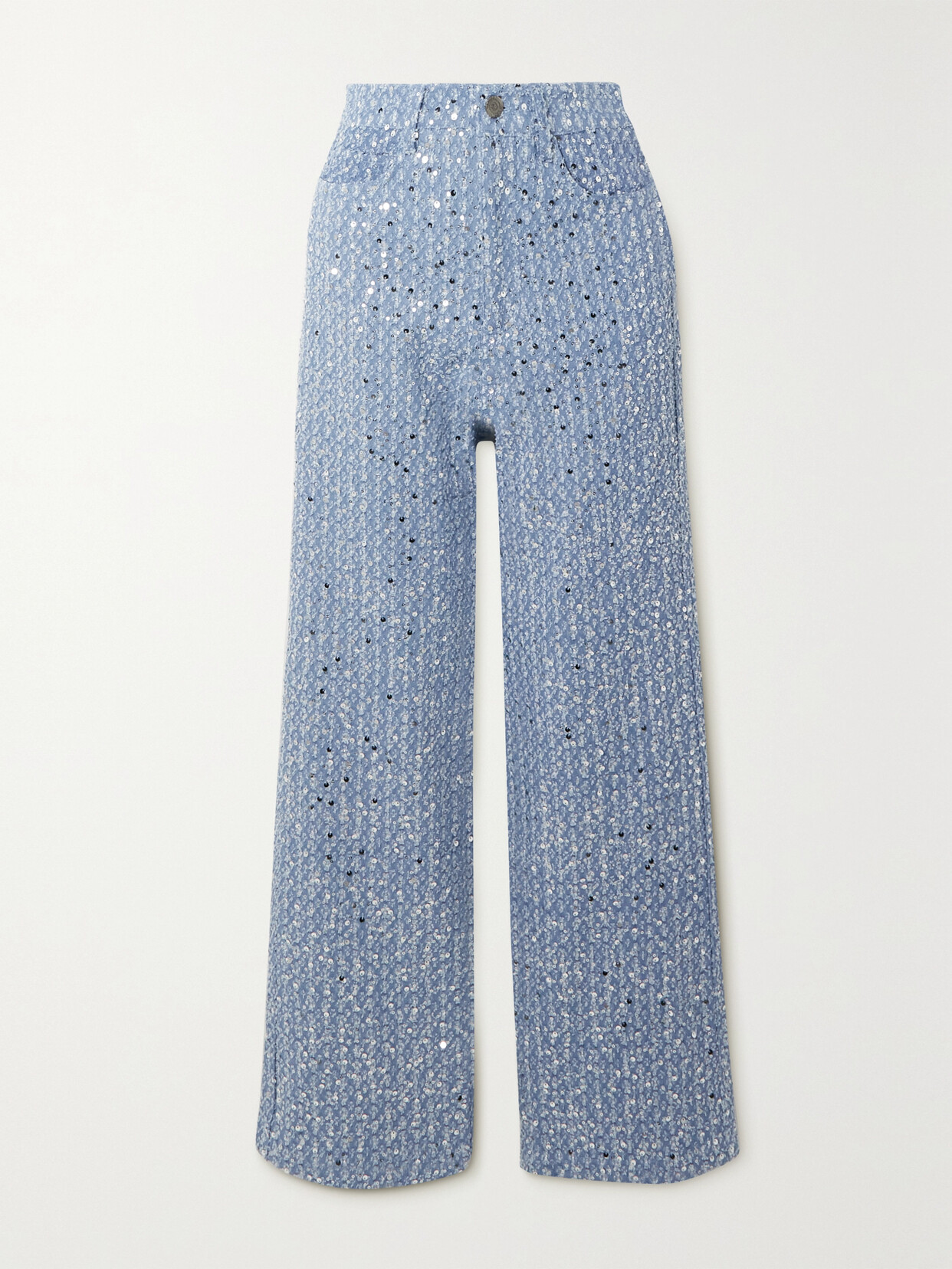 Rotate Birger Christensen Rotate Trousers In Light Blue