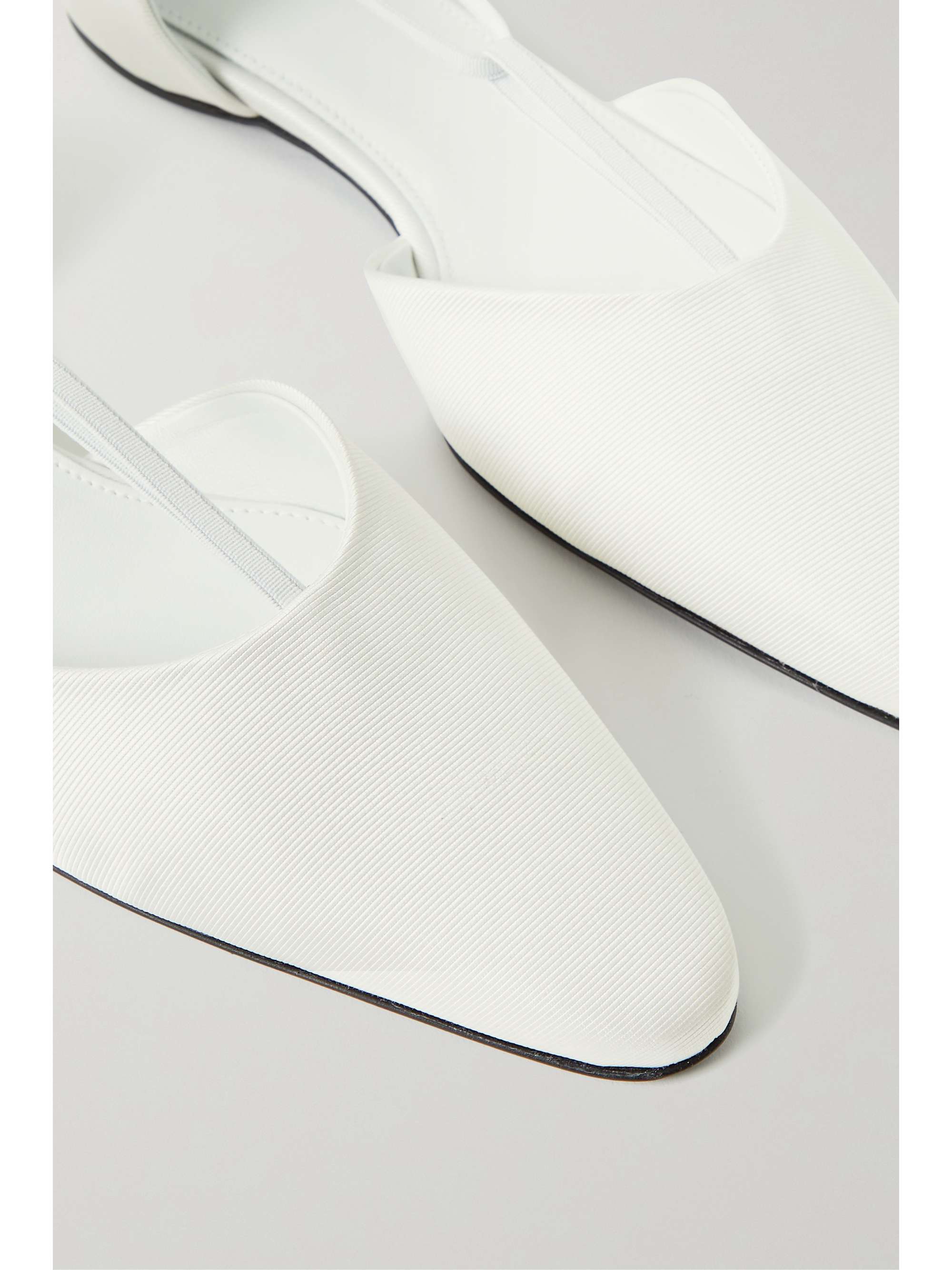 TOTEME The T-strap faille point-toe flats