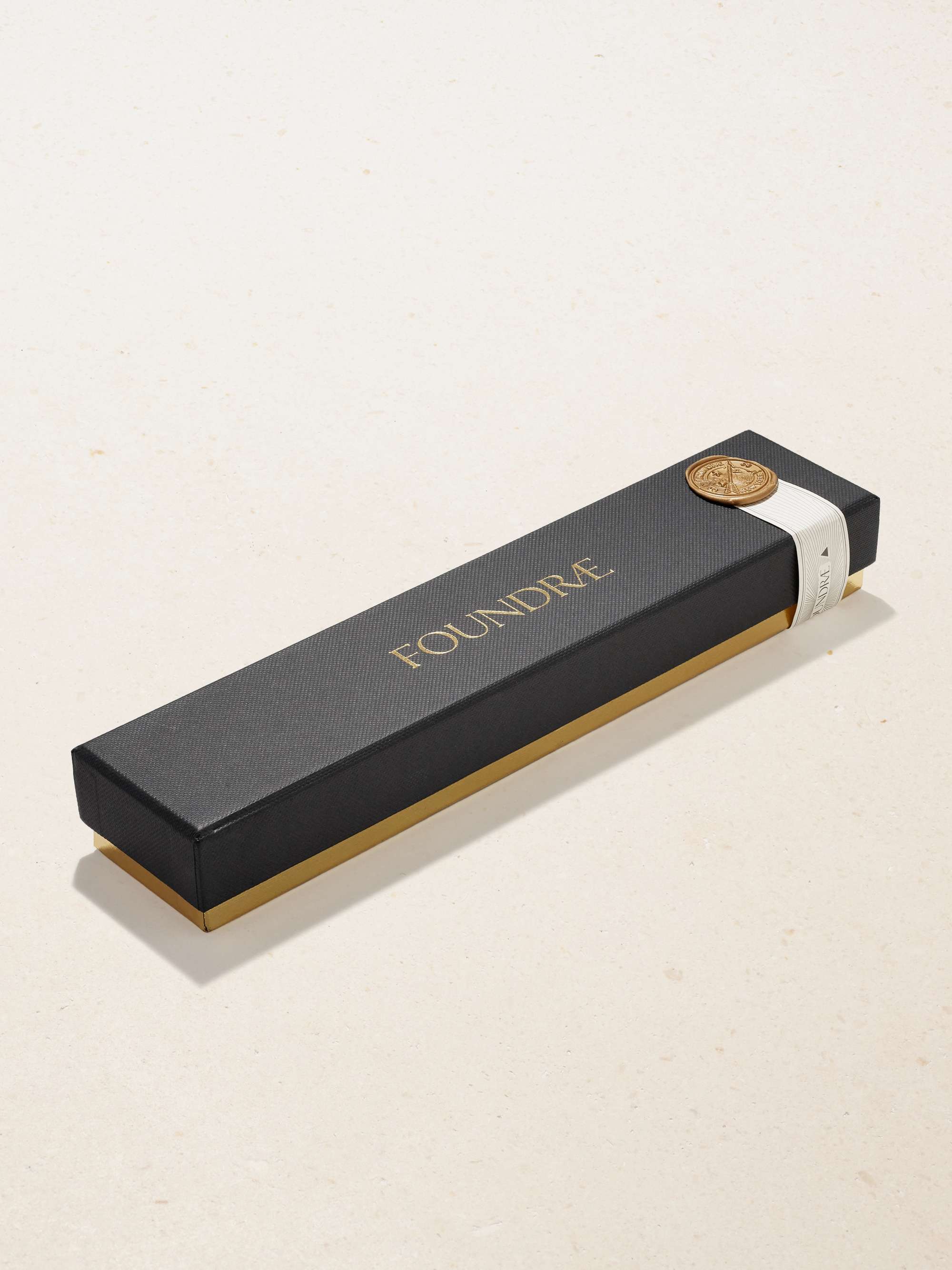 FOUNDRAE Initial 18K 黄金钻石项链