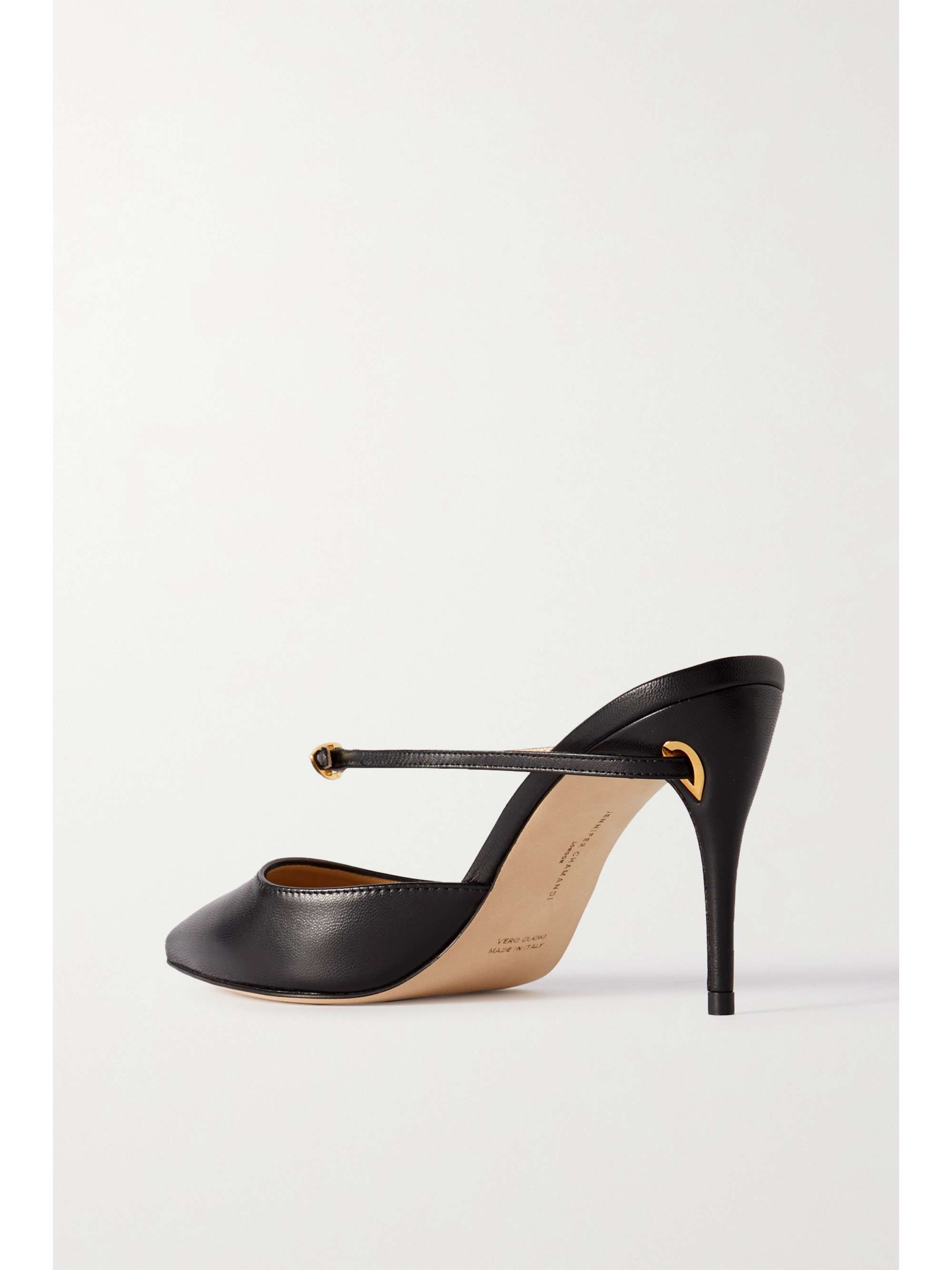 JENNIFER CHAMANDI Giuseppe 85 leather mules