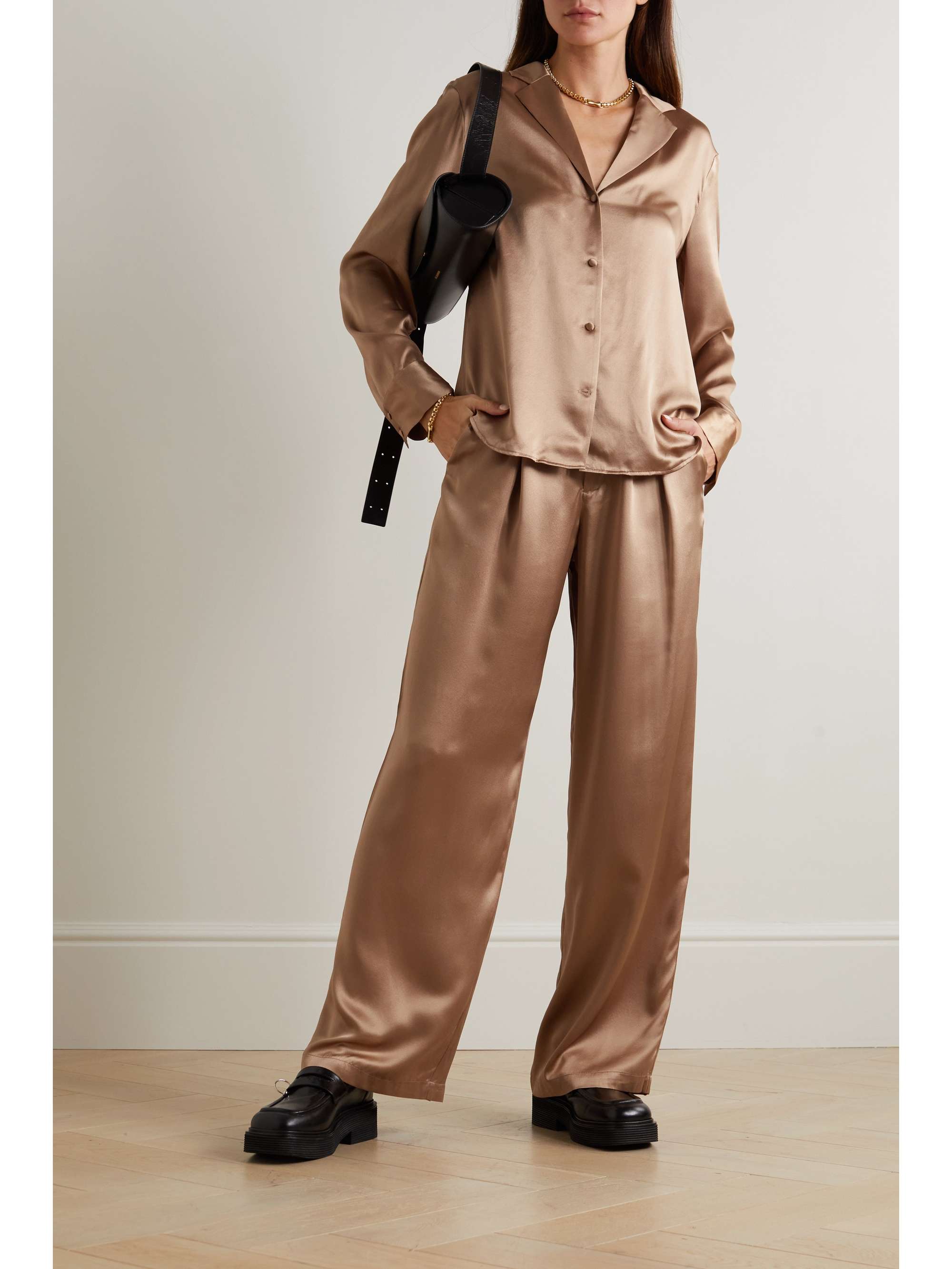 REFORMATION Willa silk pants | NET-A-PORTER