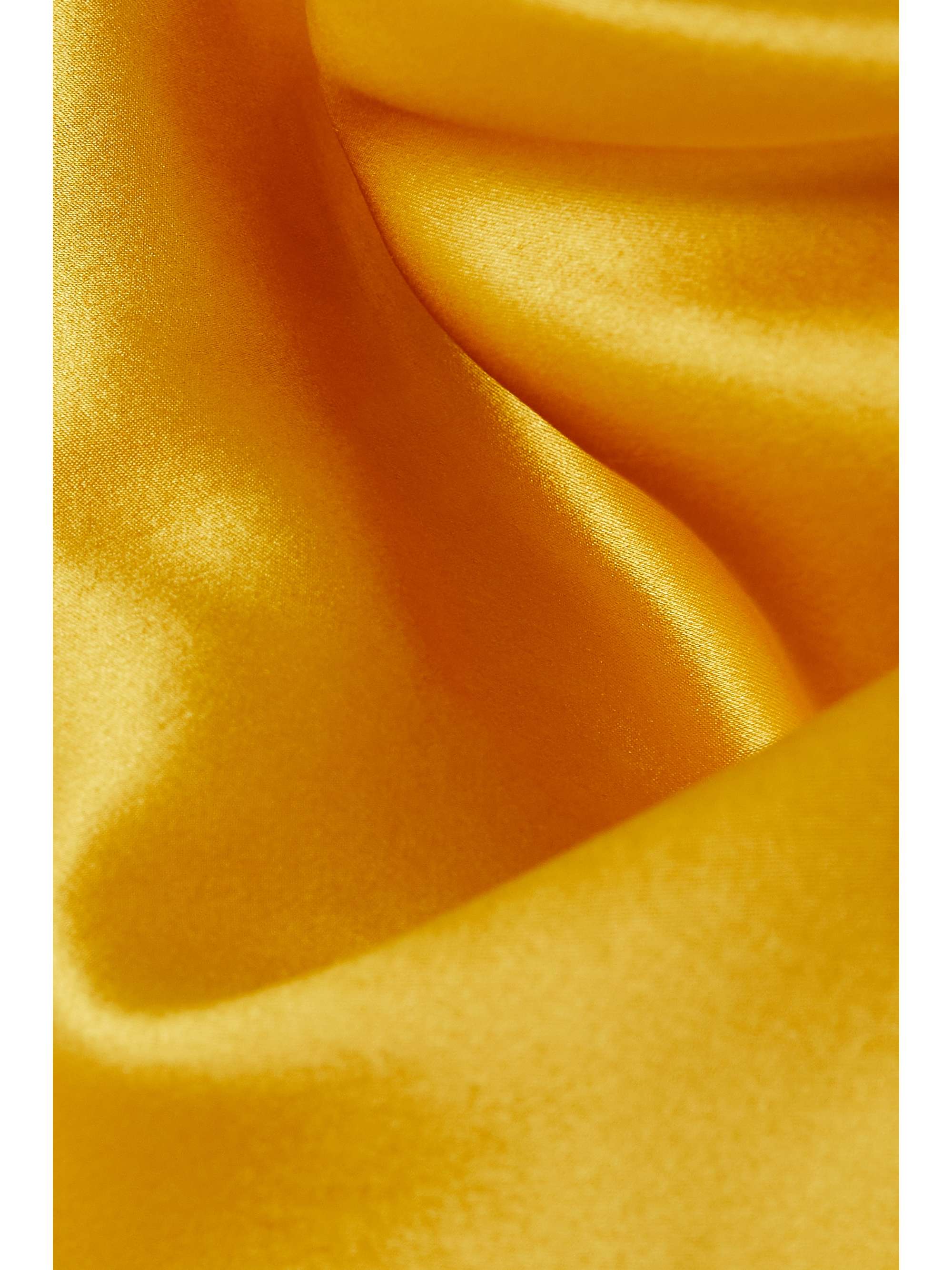 REFORMATION Torin open-back silk-satin midi dress