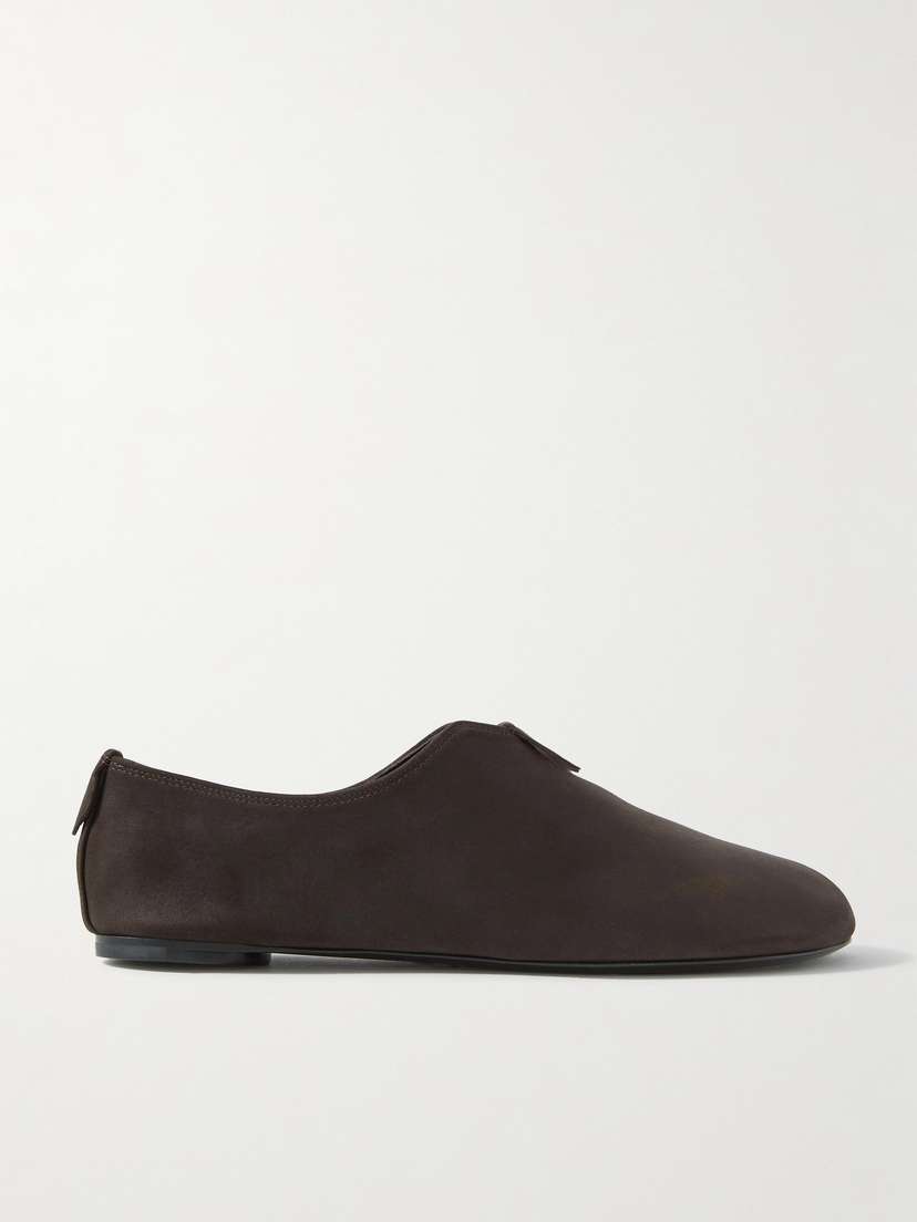 Loro Piana Floaty Nubuck Loafers