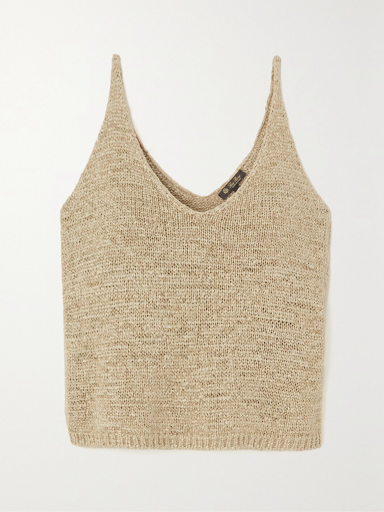 Loro Piana - Tremiti Crocheted Silk Tank - Neutrals