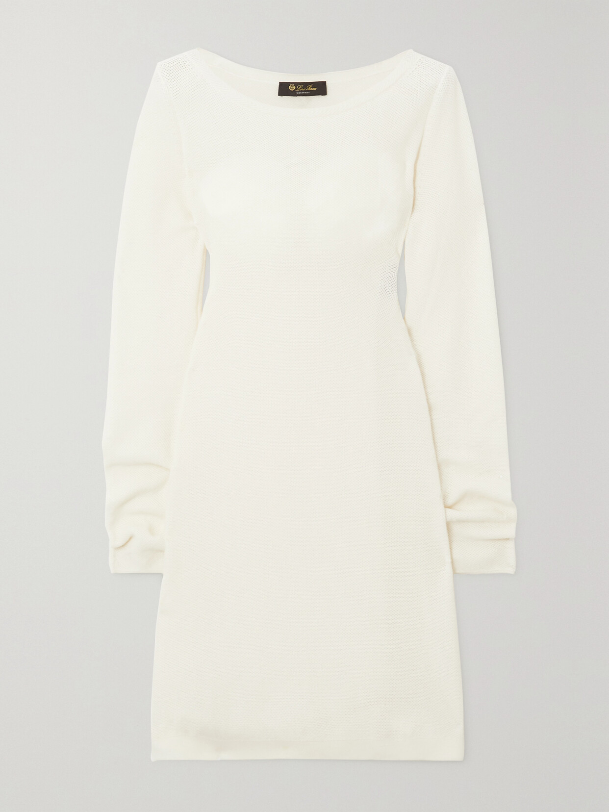 Loro Piana - Cotton Mini Dress - White