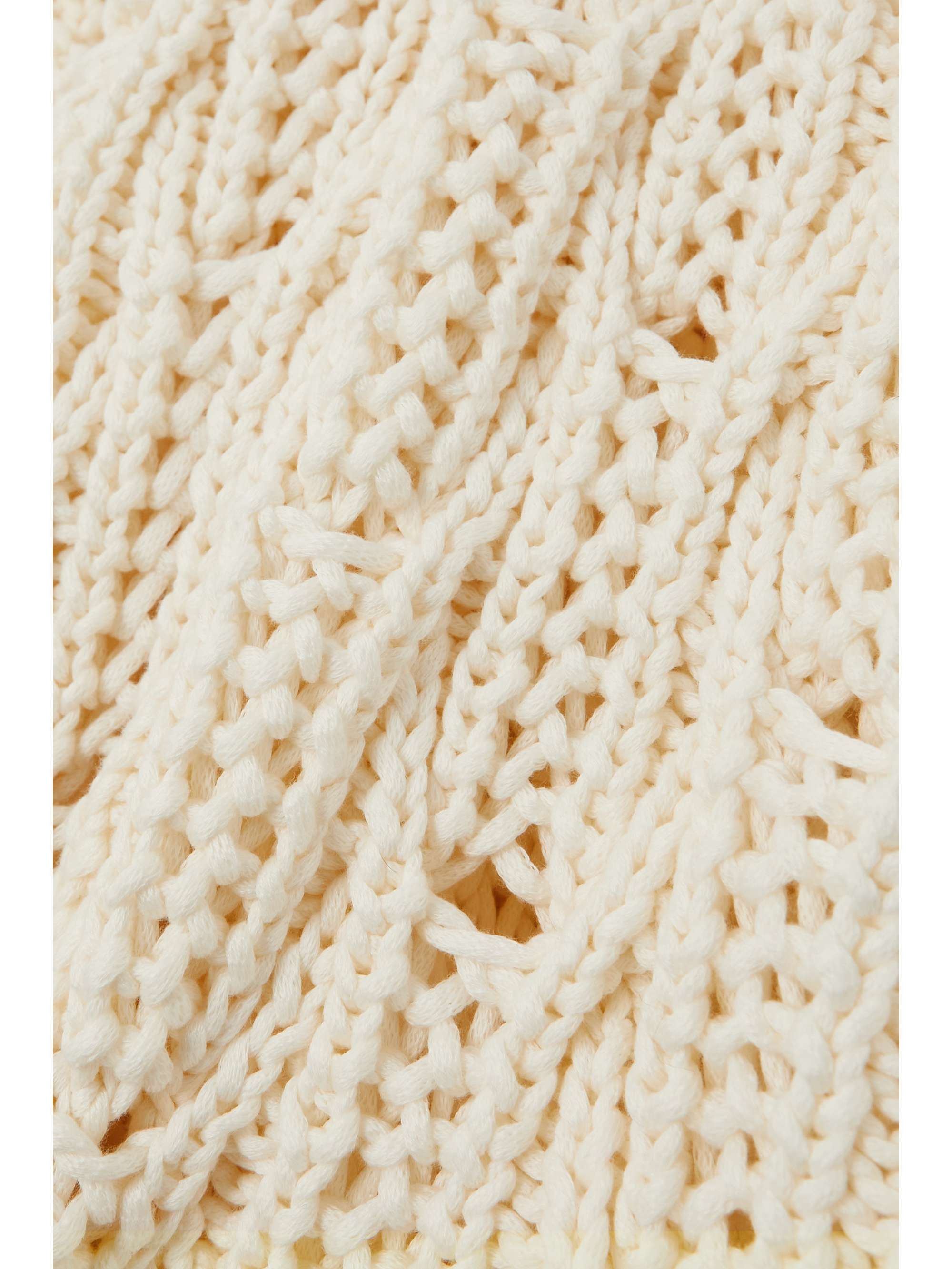 LORO PIANA Cable-knit cashmere-blend sweater
