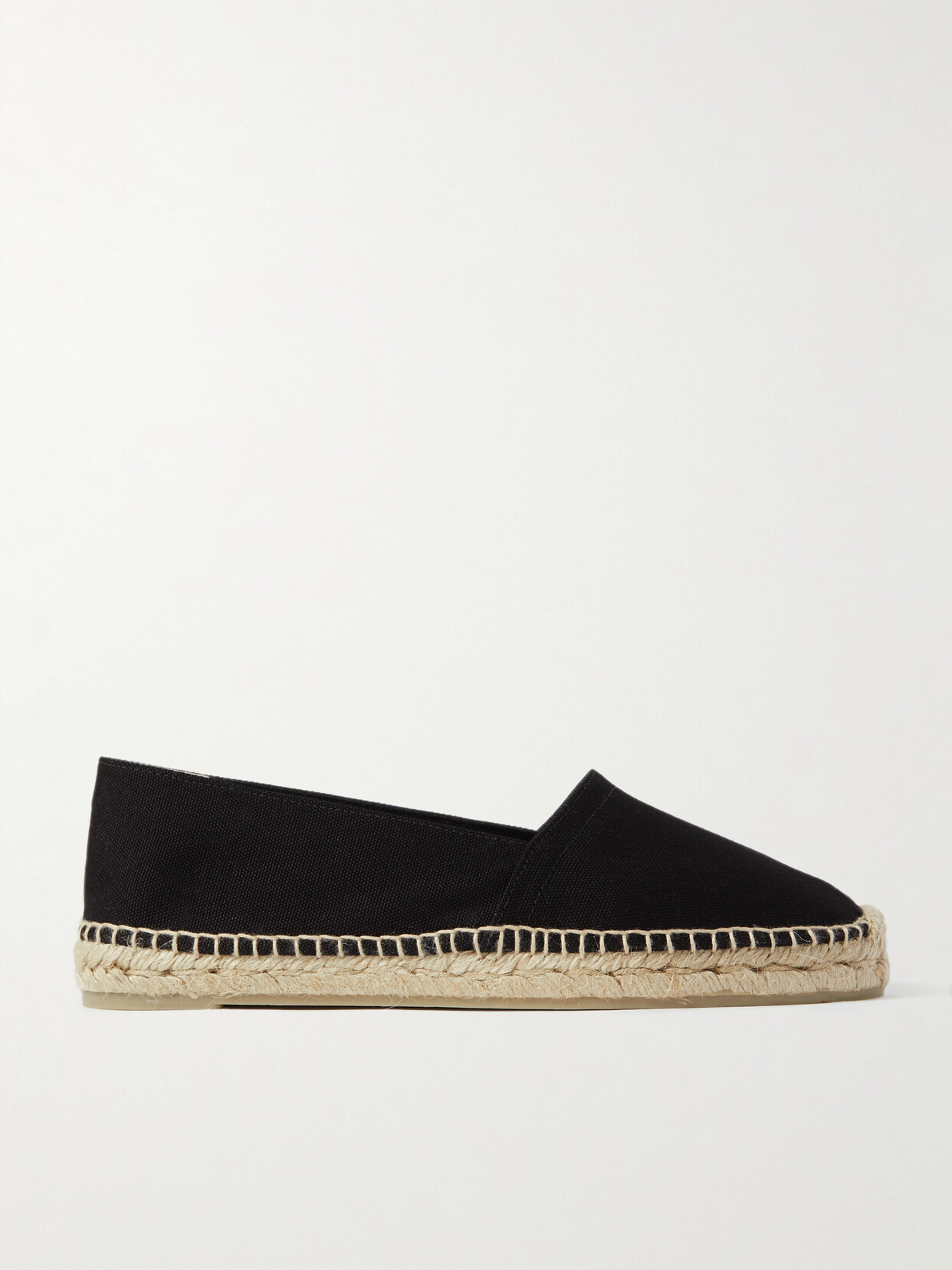 Castañer + Net Sustain Kenda Canvas Espadrilles - Black