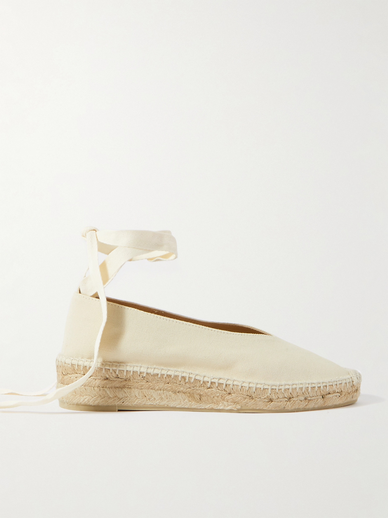 Castañer - Gea Canvas Espadrilles - Ivory