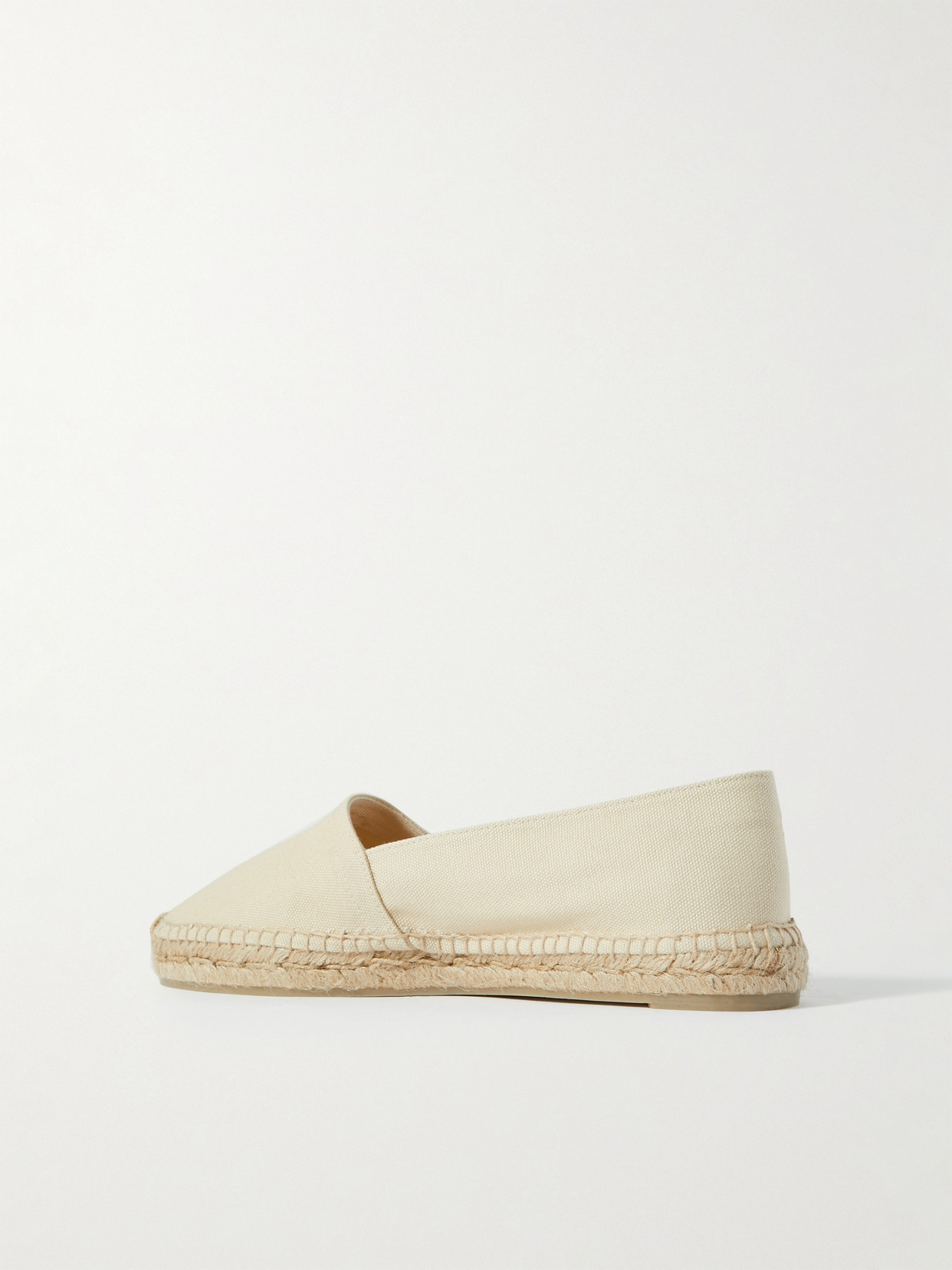 Castaã±er + Net Sustain Kenda Canvas Espadrilles In Ivory