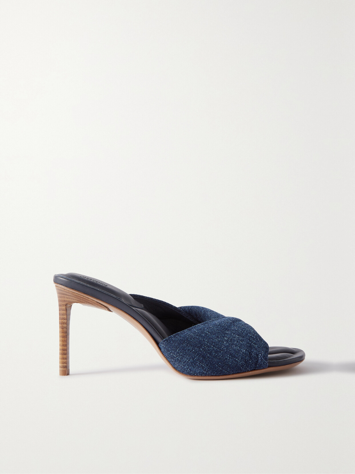 JACQUEMUS BAGNU DENIM MULES