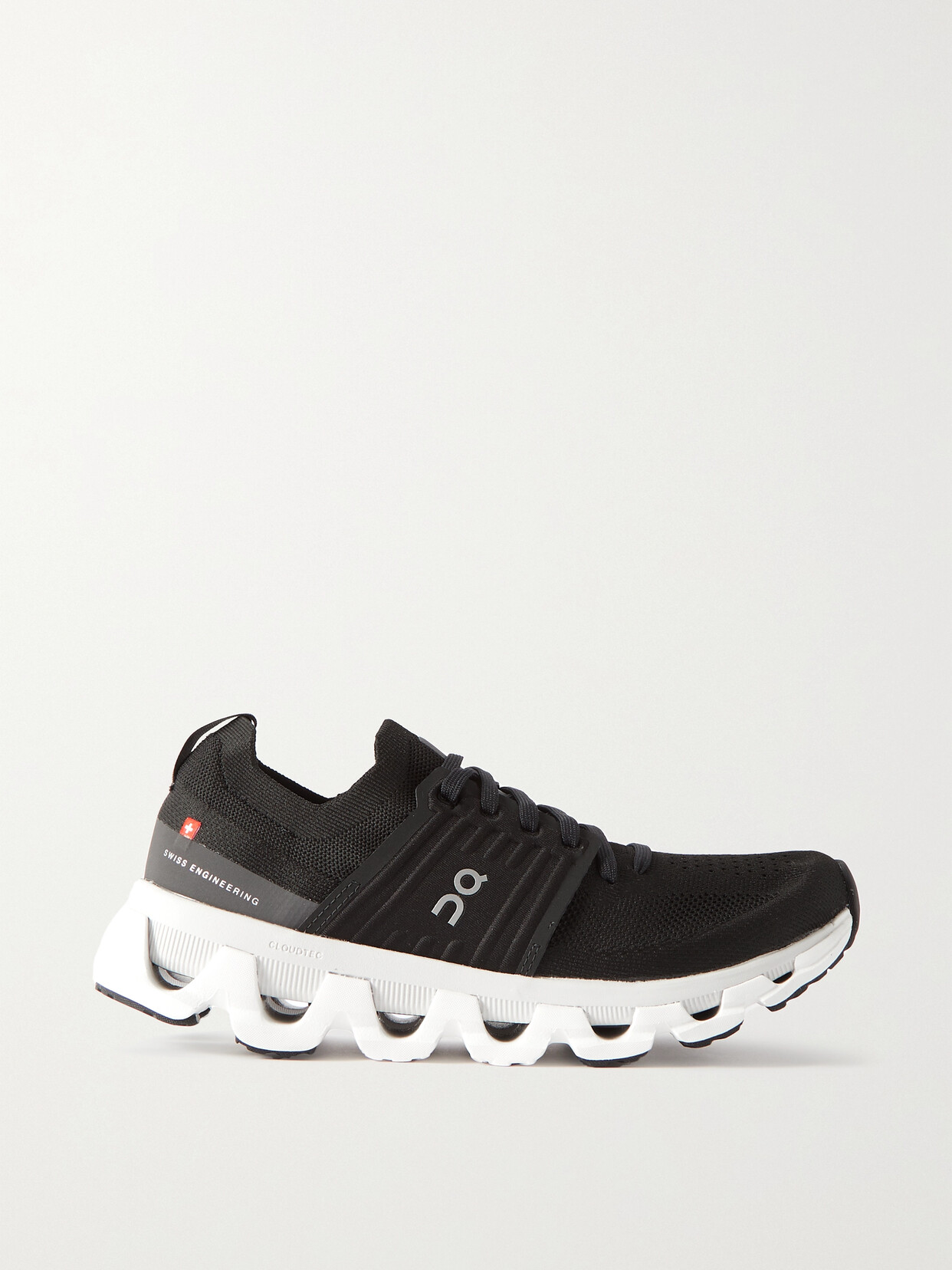 ON - Cloudswift 3 Mesh Sneakers - Black