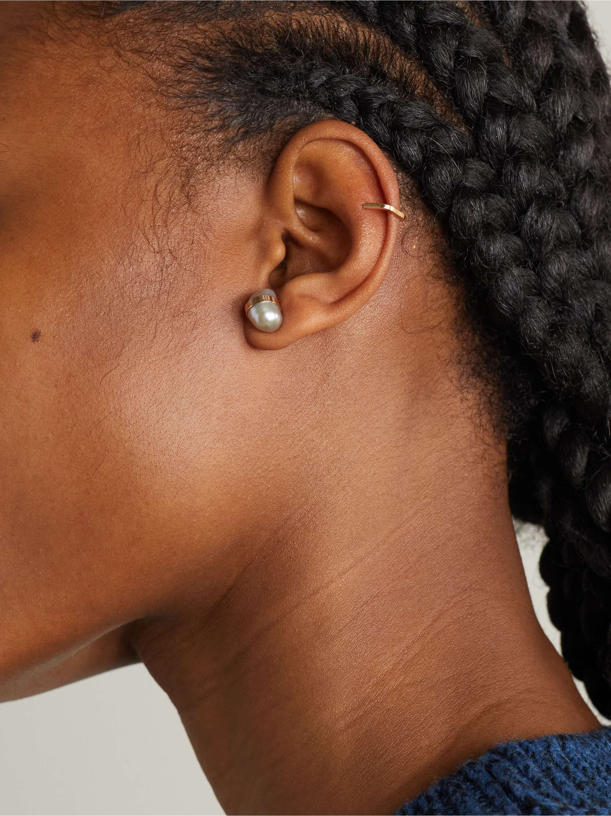 MELISSA JOY MANNING 14-karat recycled gold ear cuff