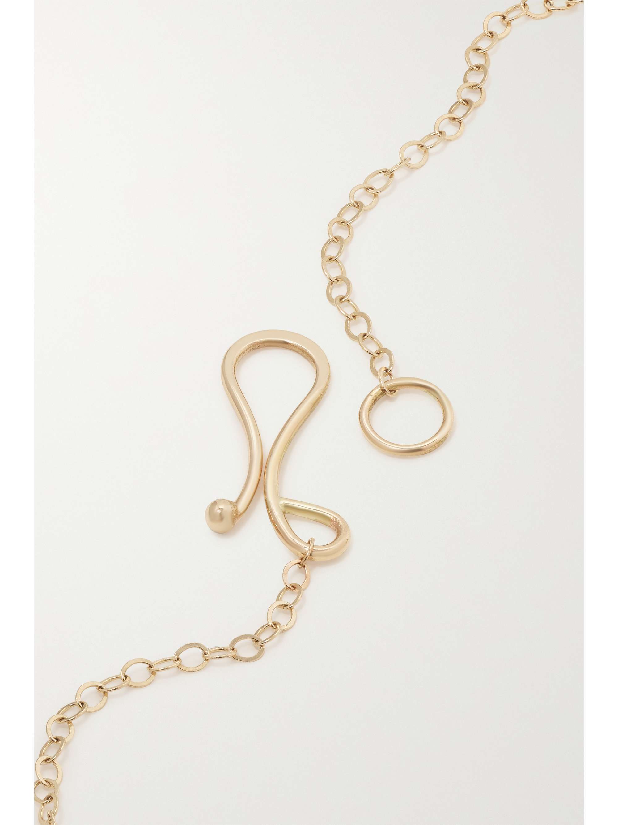 MELISSA JOY MANNING 14-karat recycled gold ruby bracelet