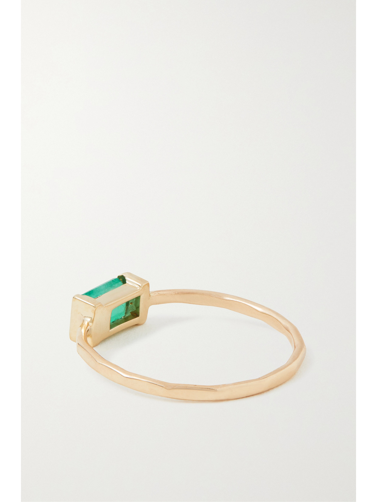 Melissa Joy Manning 14-karat Recycled Gold Emerald Ring In Gold