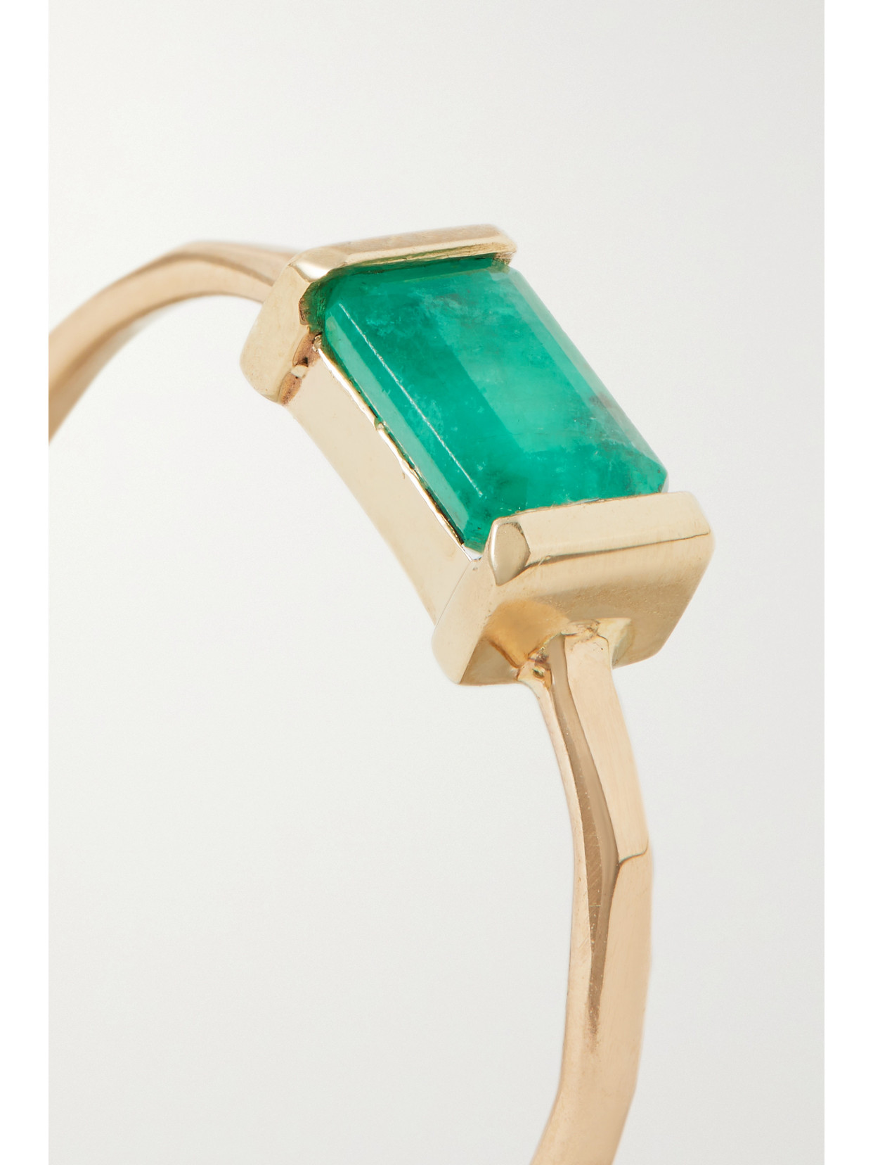 Melissa Joy Manning 14-karat Recycled Gold Emerald Ring In Gold