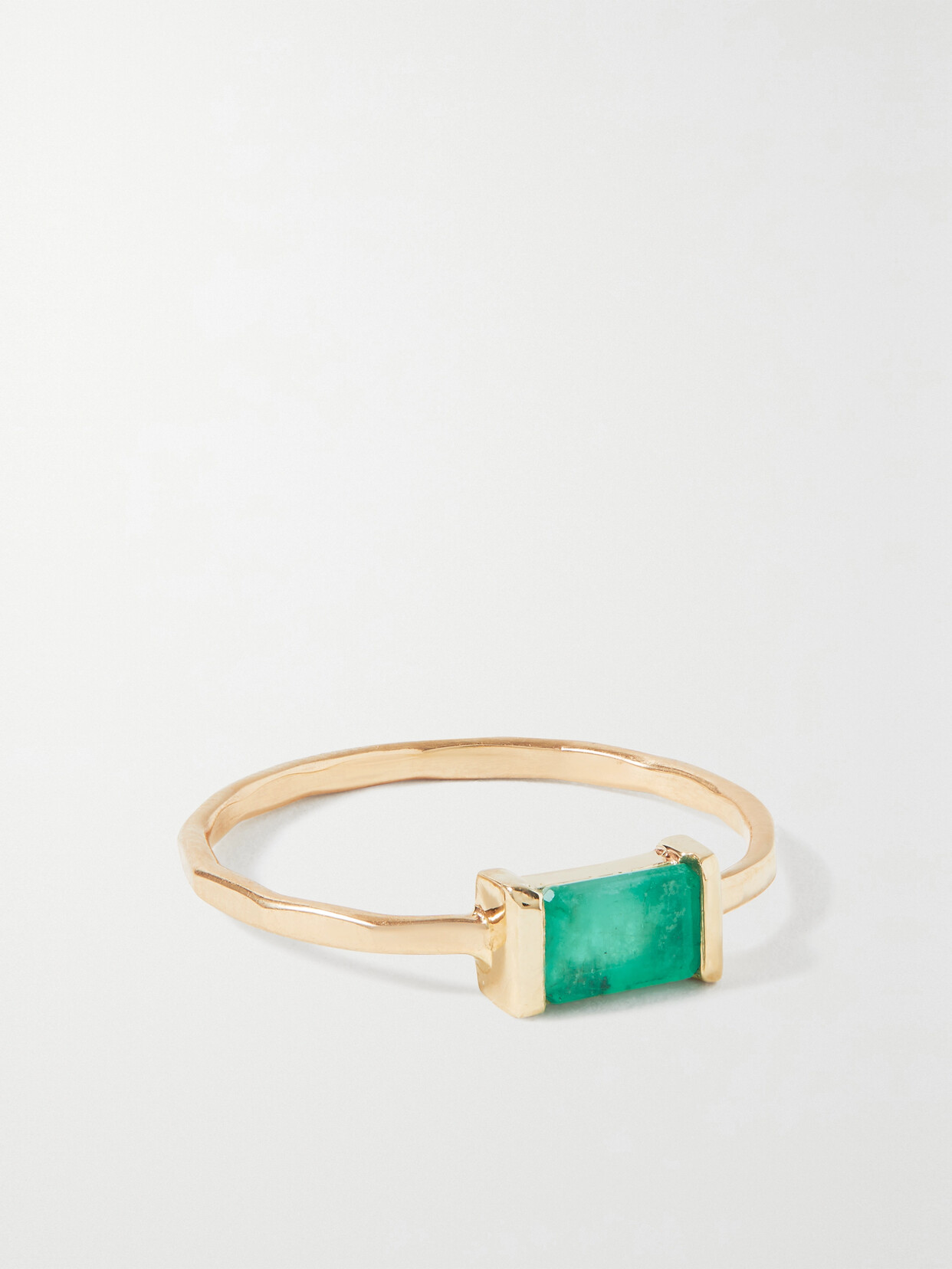 Melissa Joy Manning - 14-karat Recycled Gold Emerald Ring - 6