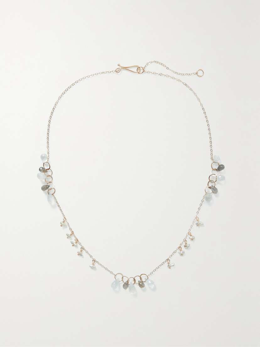 Melissa Joy Manning 14-karat Recycled Gold Multi-stone Necklace