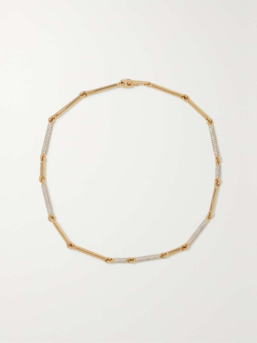 MAOR Orion 18-karat Gold Diamond Necklace