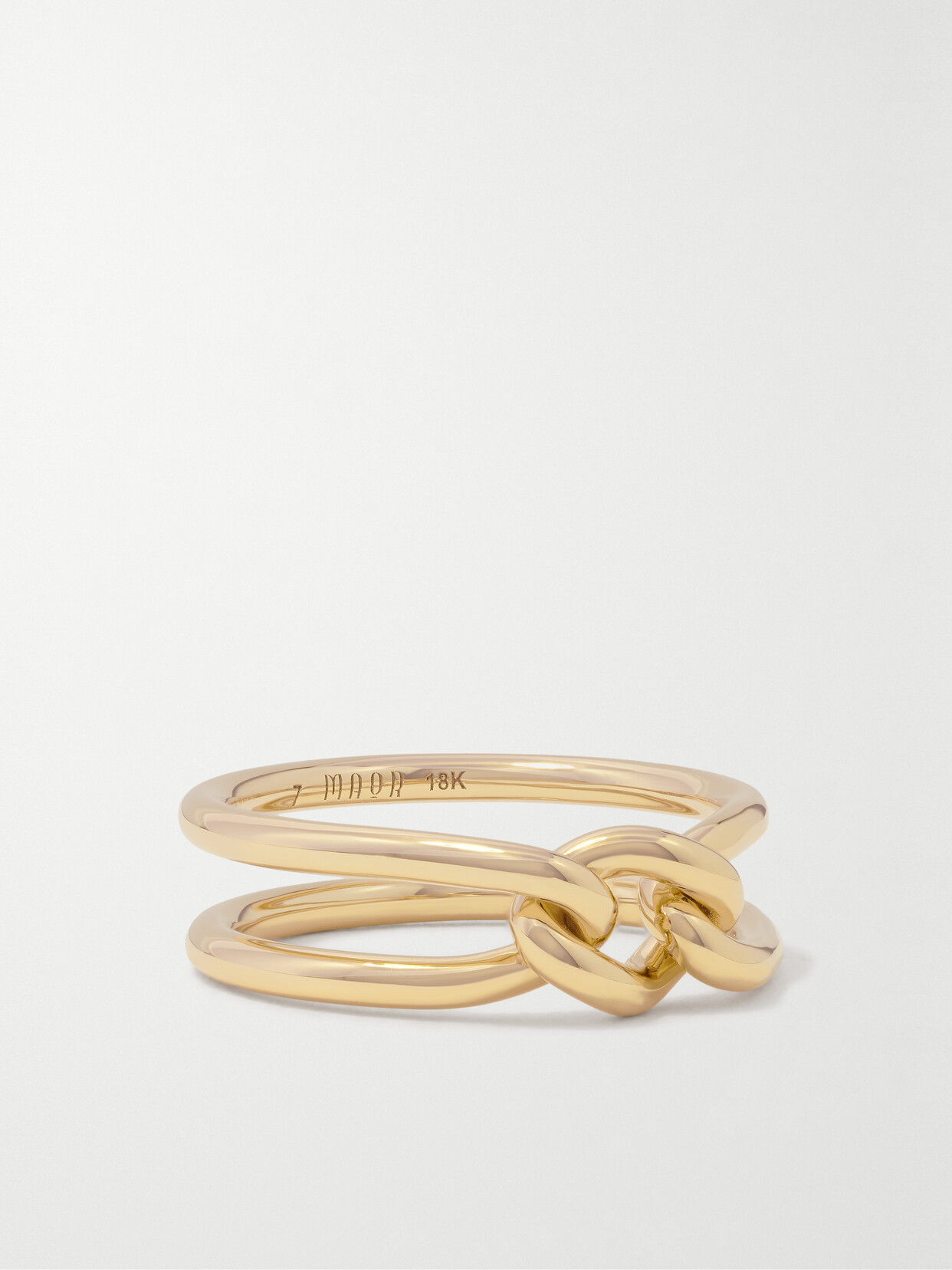 MAOR Unity 18-karat Gold Ring - 7