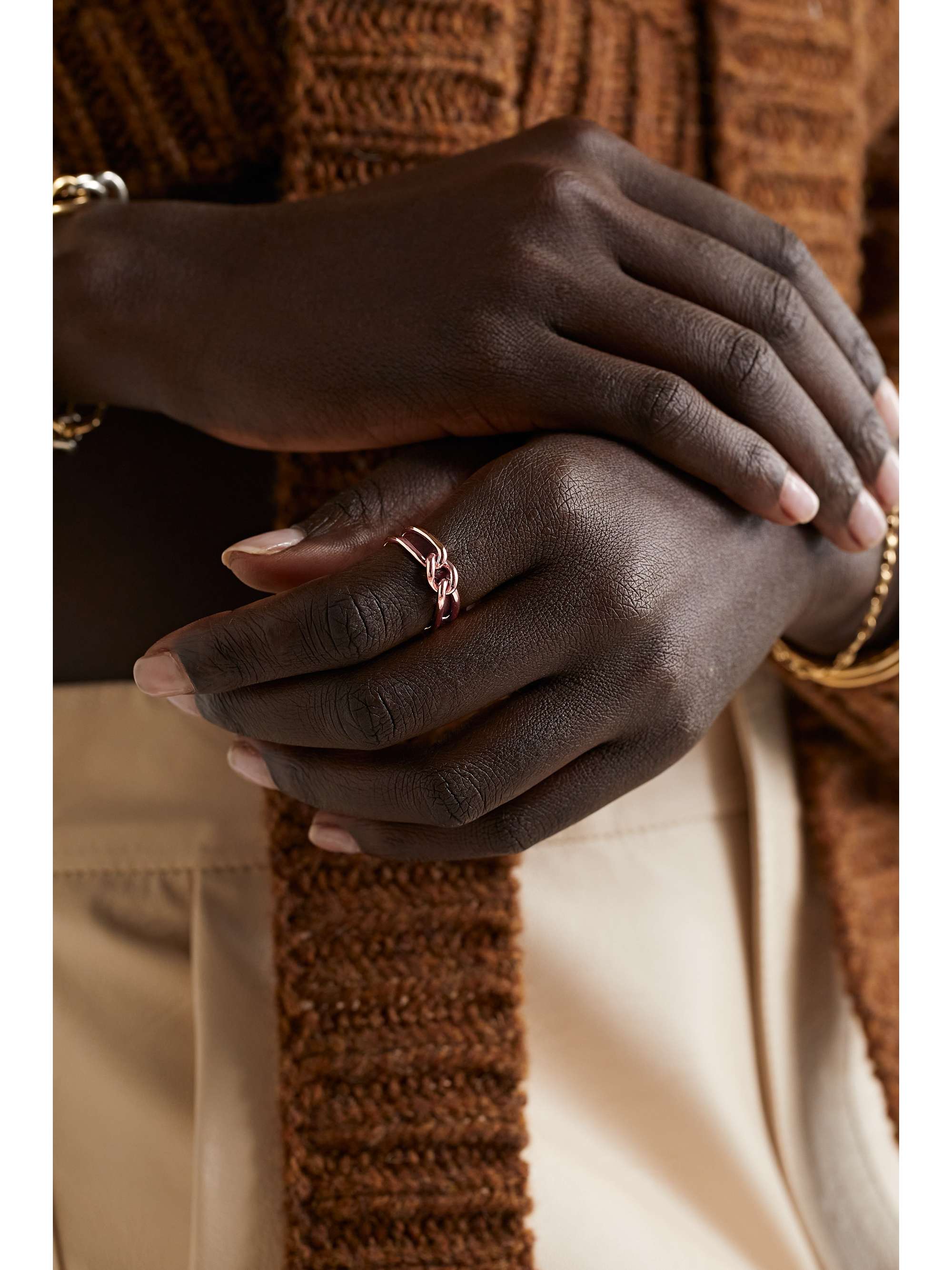 MAOR Unity 18-karat rose gold ring