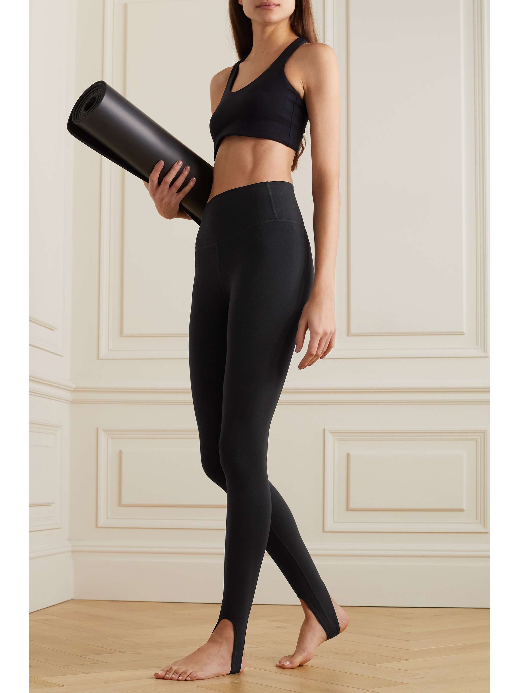 SPLITS59 River stretch-jersey stirrup leggings