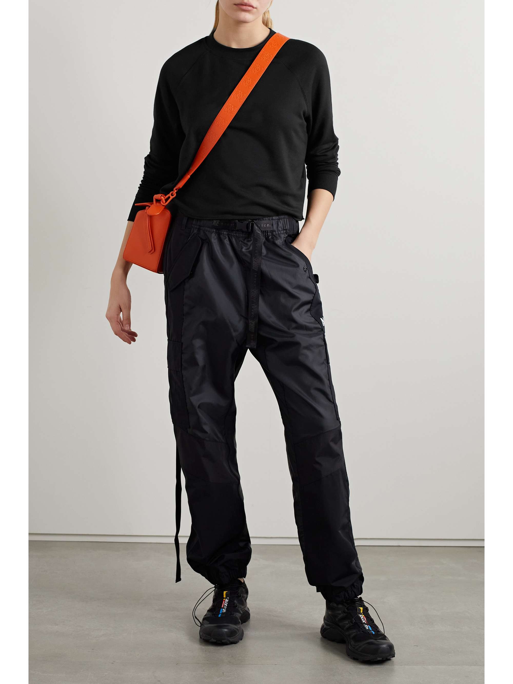 SPLITS59 Warm Up cropped stretch-modal jersey sweatshirt