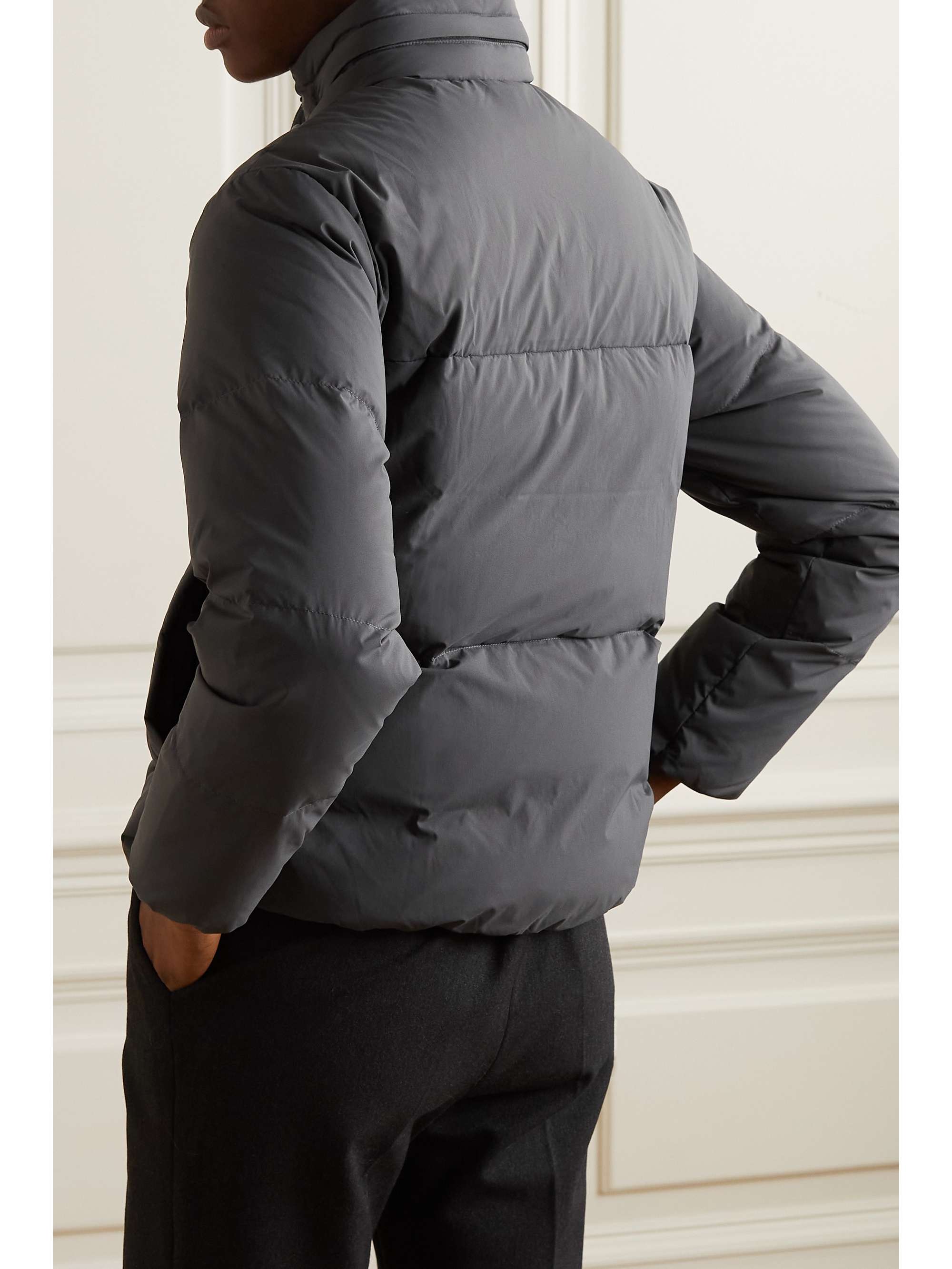 JAMES PERSE Quilted shell down jacket