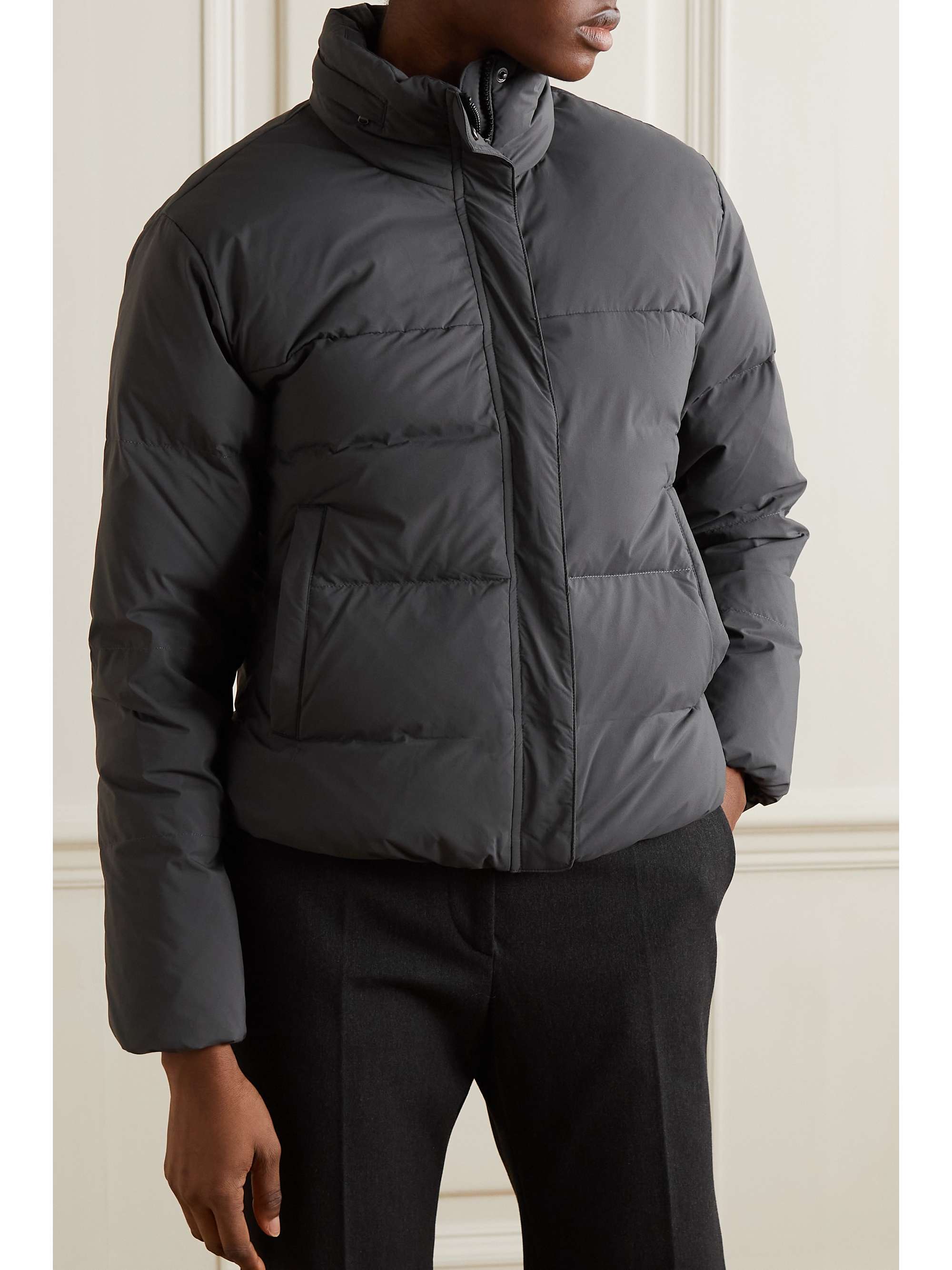 JAMES PERSE Quilted shell down jacket