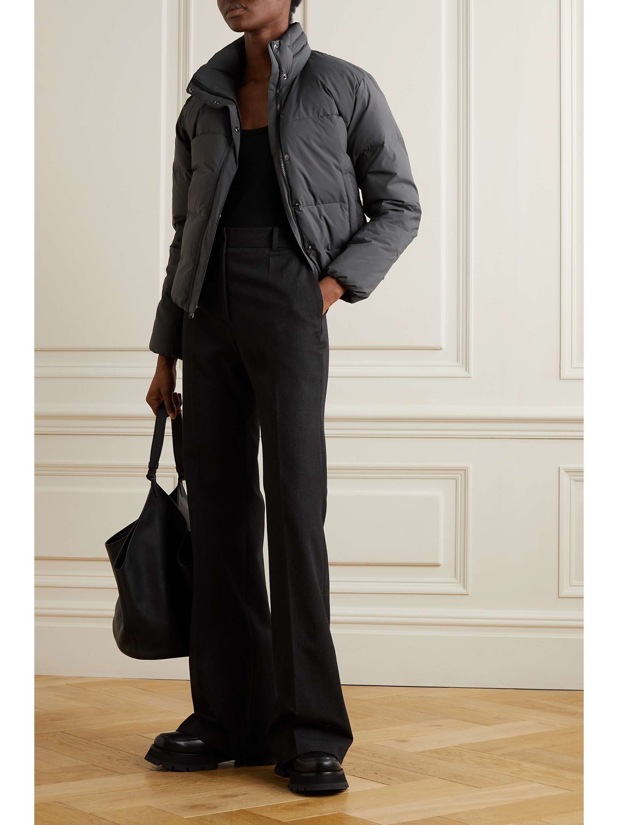 JAMES PERSE Quilted shell down jacket