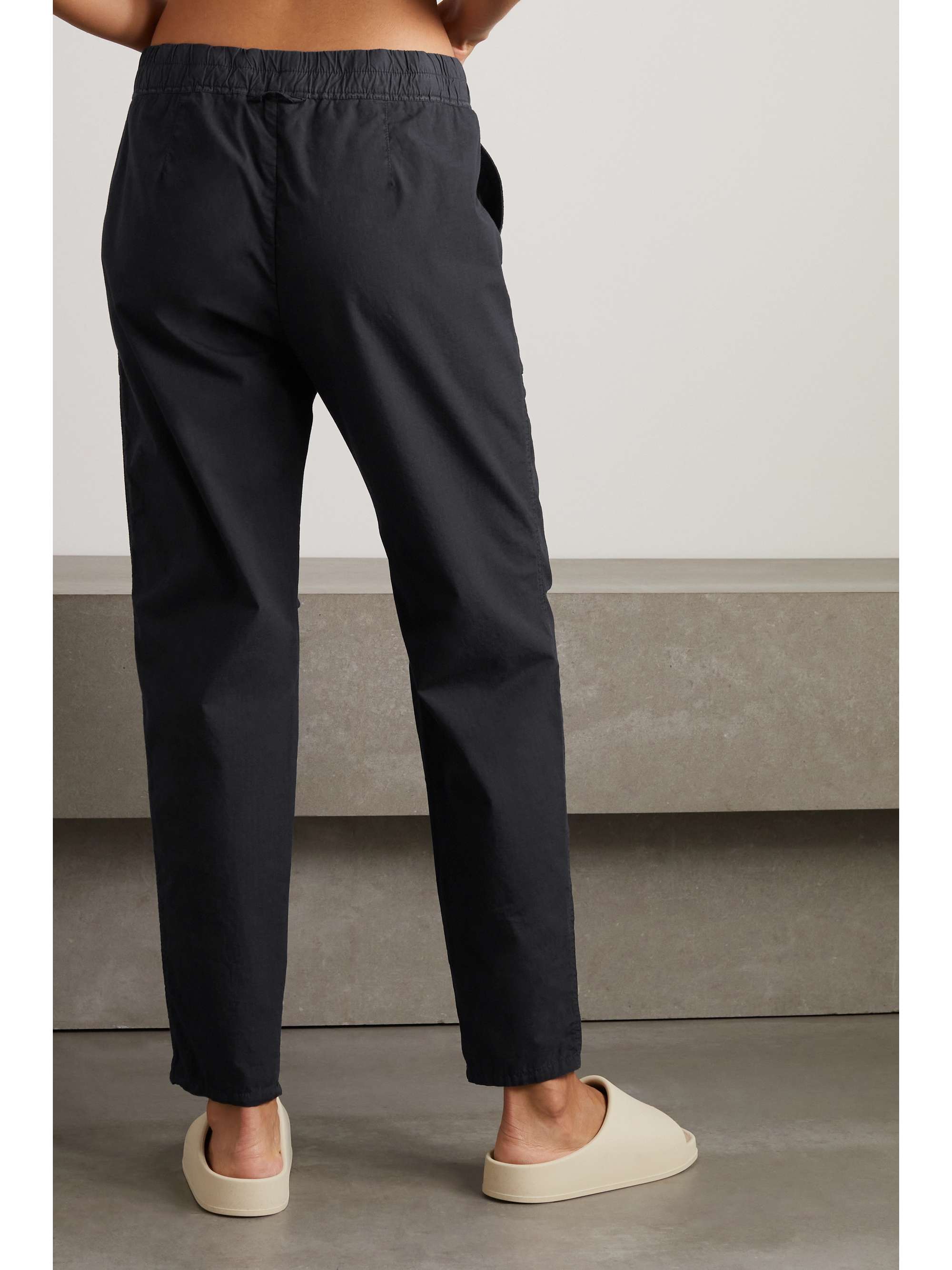 JAMES PERSE Camo cotton-ripstop track pants