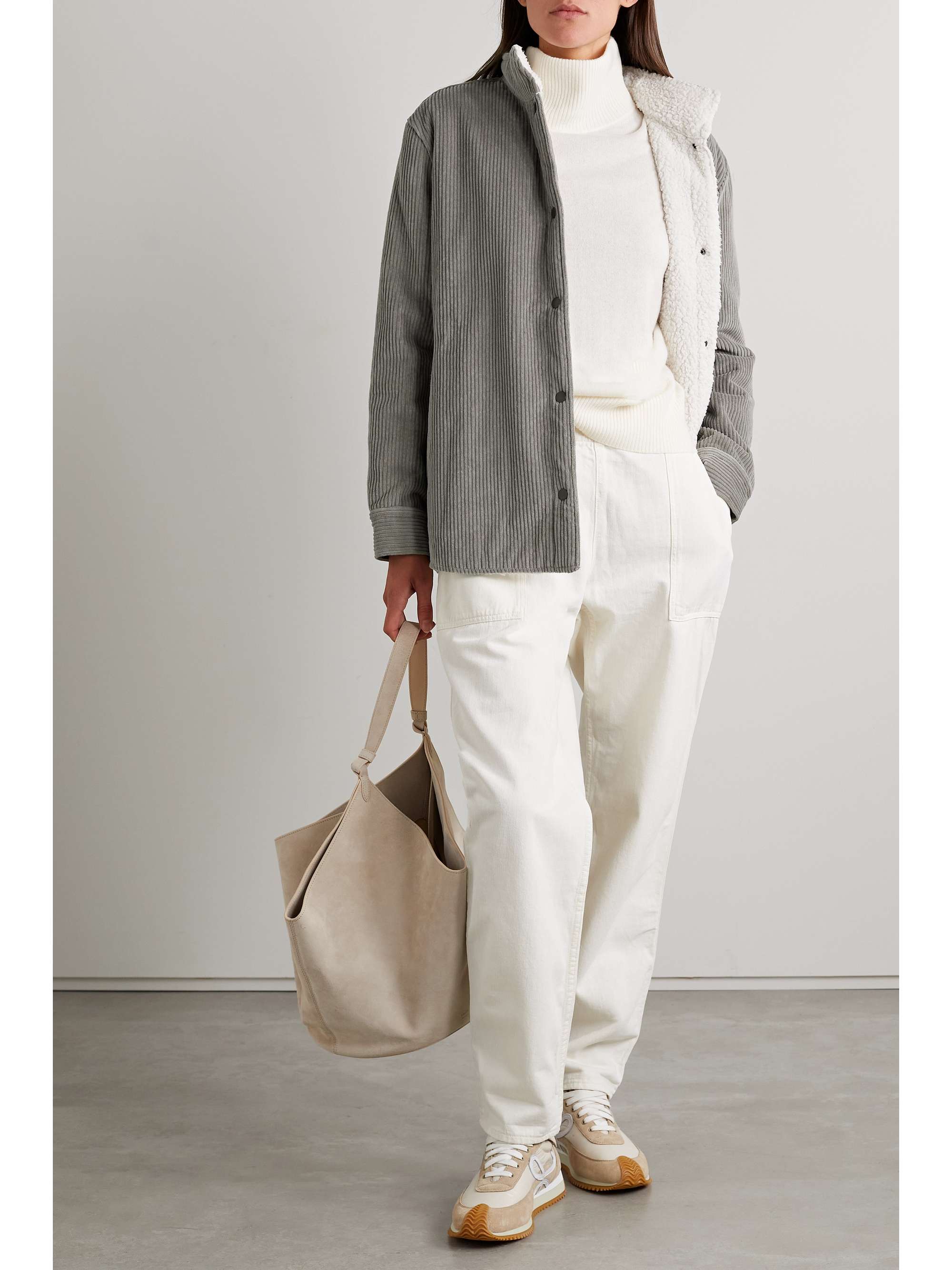JAMES PERSE Cotton and wool-blend corduroy jacket