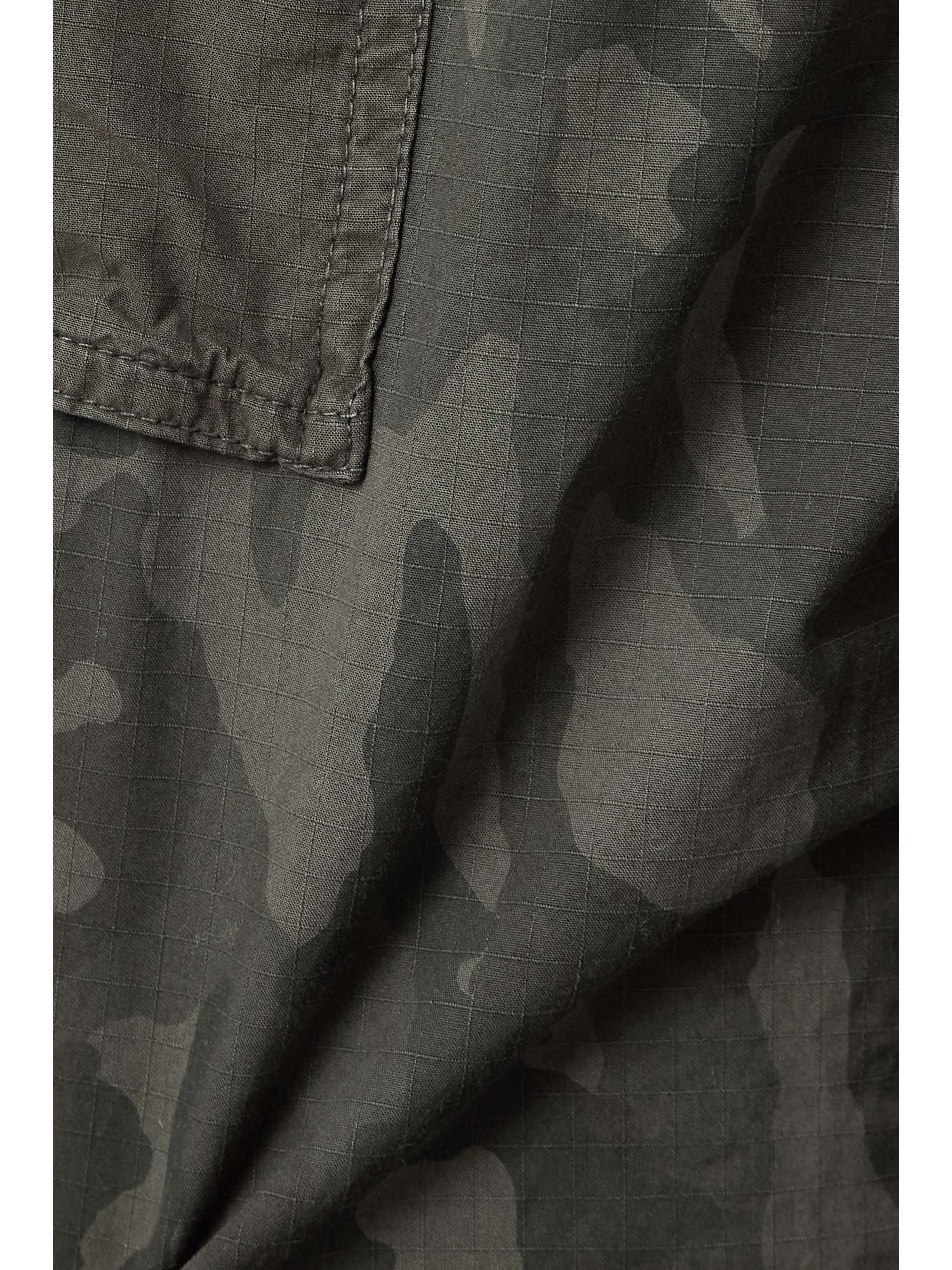 JAMES PERSE Camo cotton-ripstop track pants