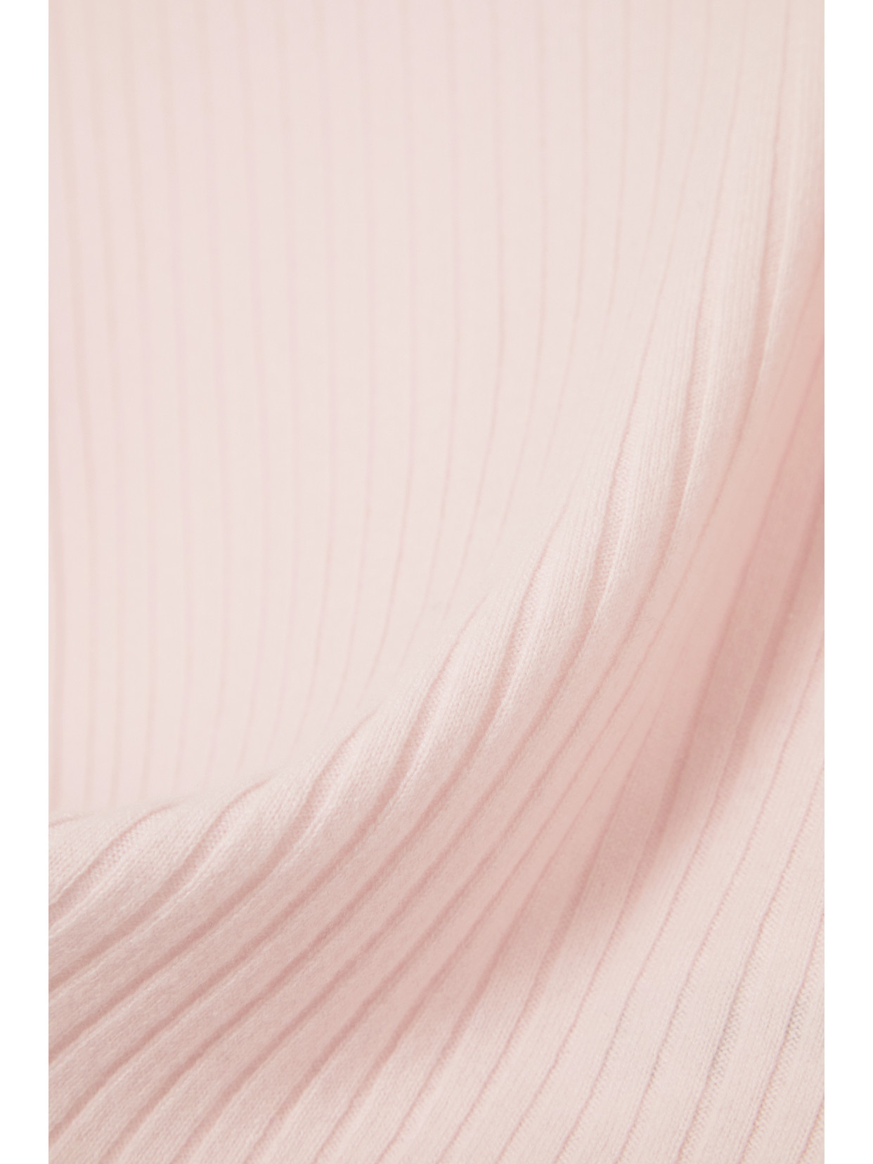 ALLUDE RIBBED CASHMERE TOP