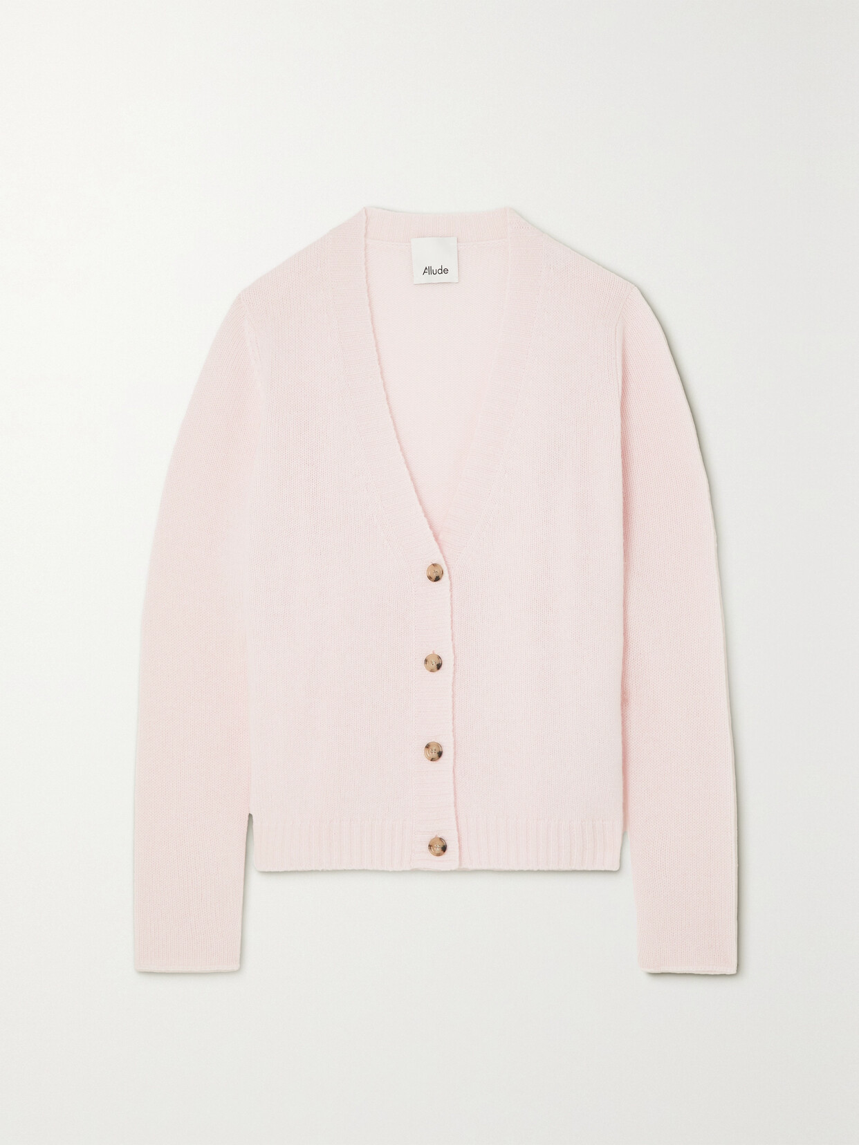 Allude Cashmere Cardigan In Pink