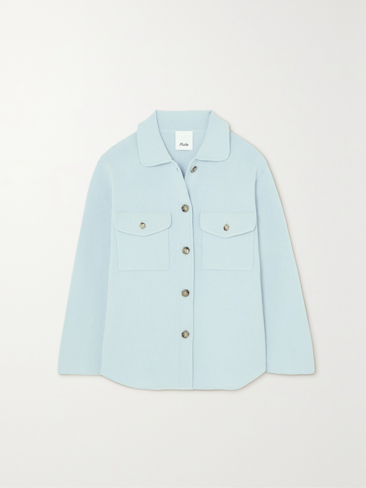 Allude - Wool And Cashmere-blend Jacket - Blue