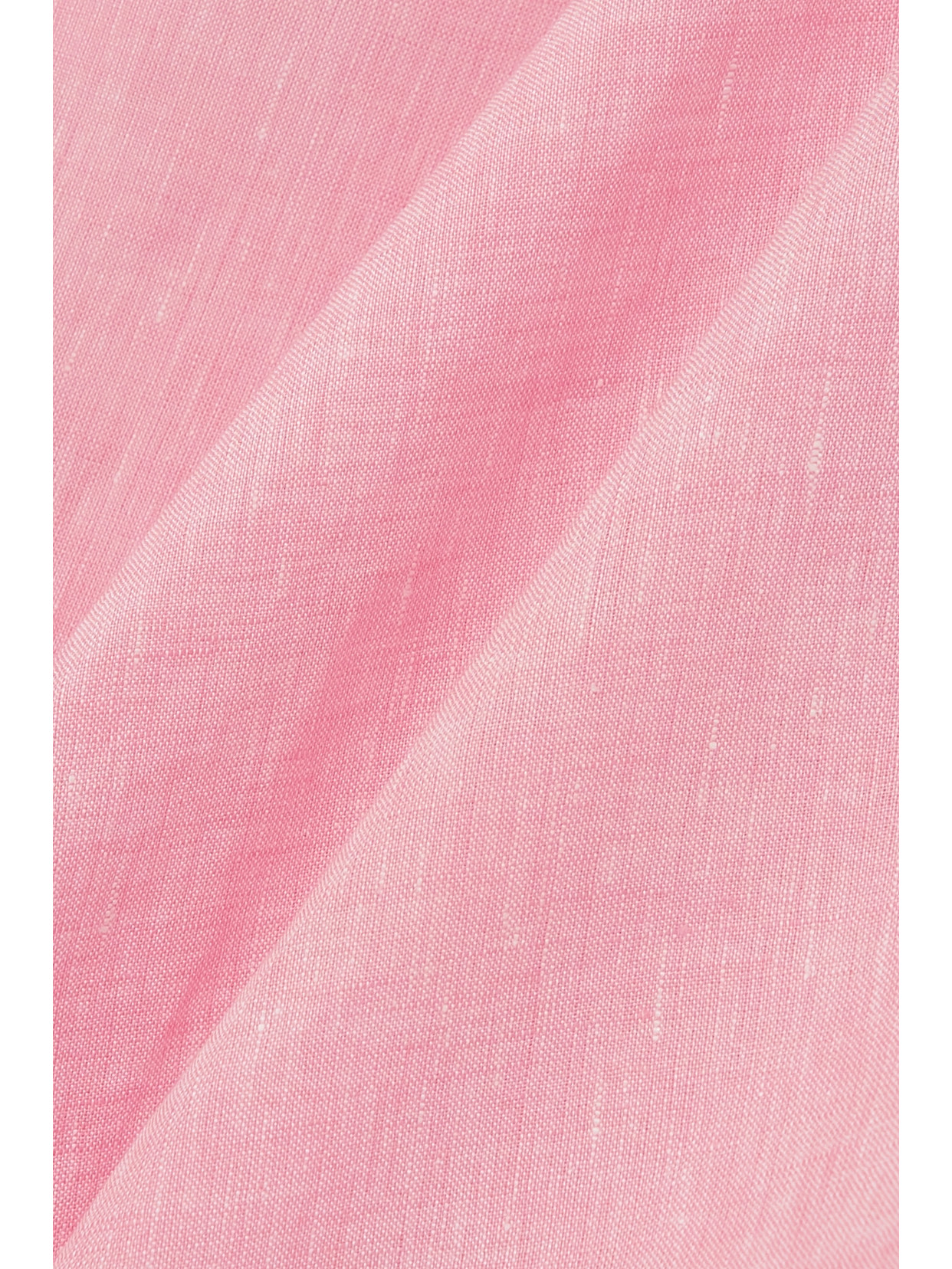 Loro Piana Linen Midi Dress In Pink