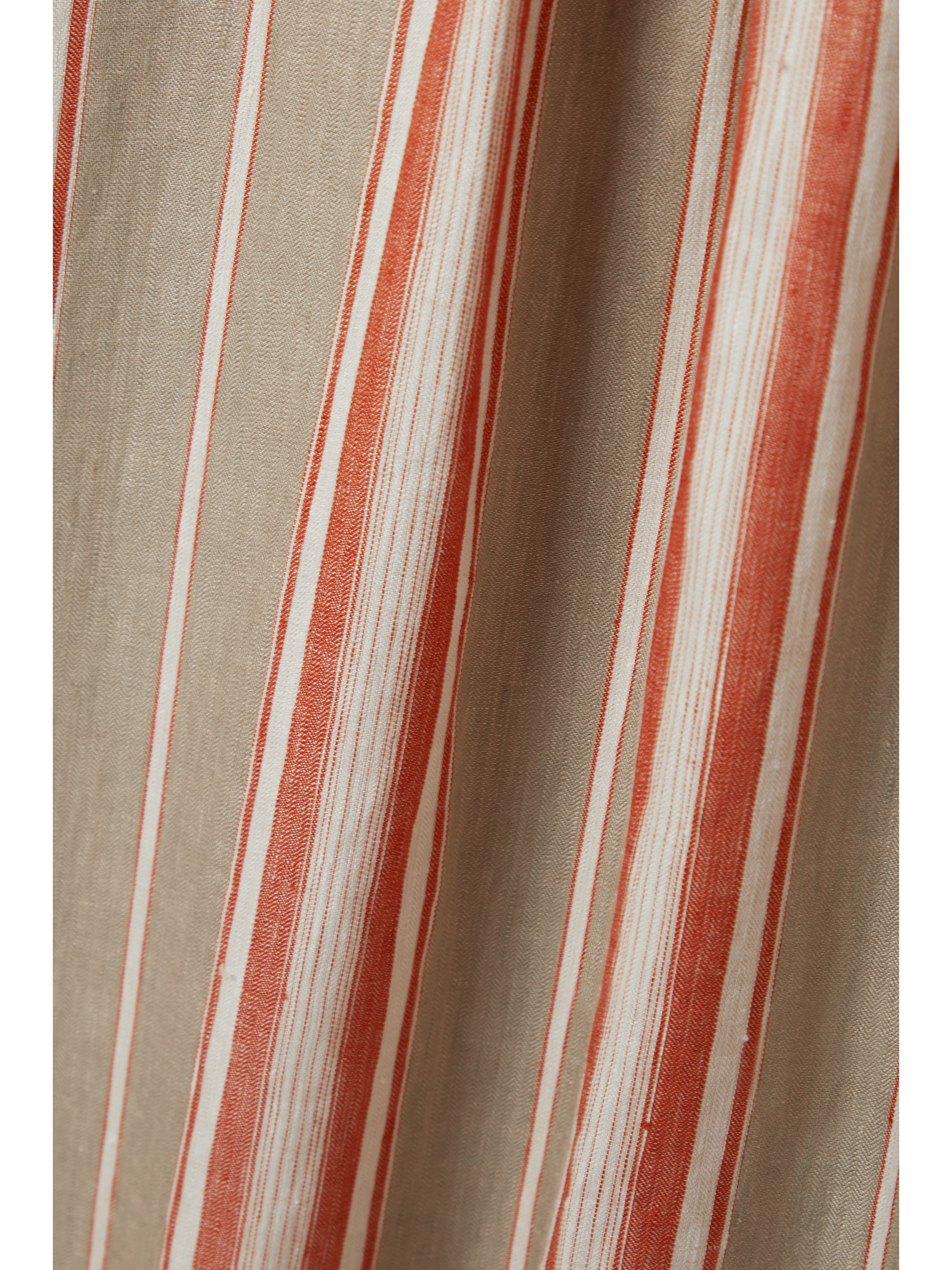 Loro Piana - Oversized striped hooded linen maxi dress | Plush