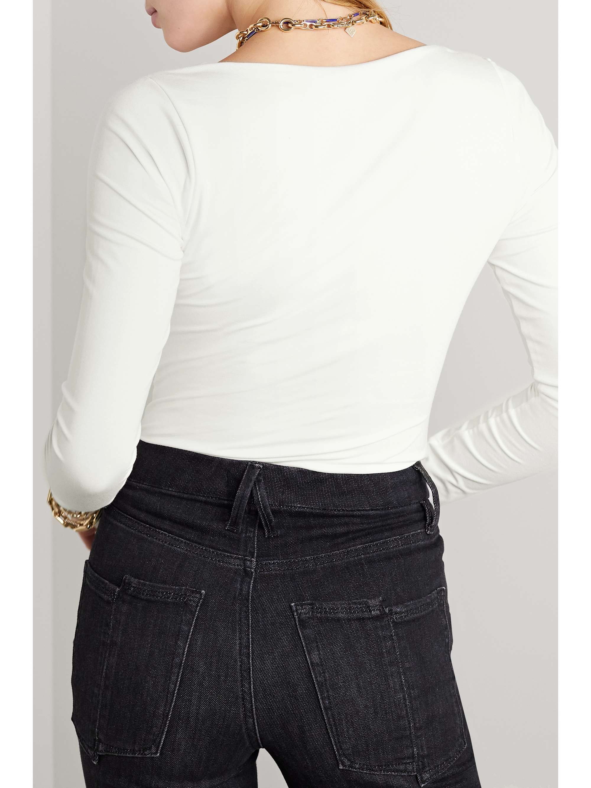 GOOD AMERICAN Good Touch stretch-jersey bodysuit