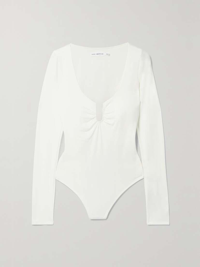 GOOD AMERICAN Good Touch Stretch-jersey Bodysuit