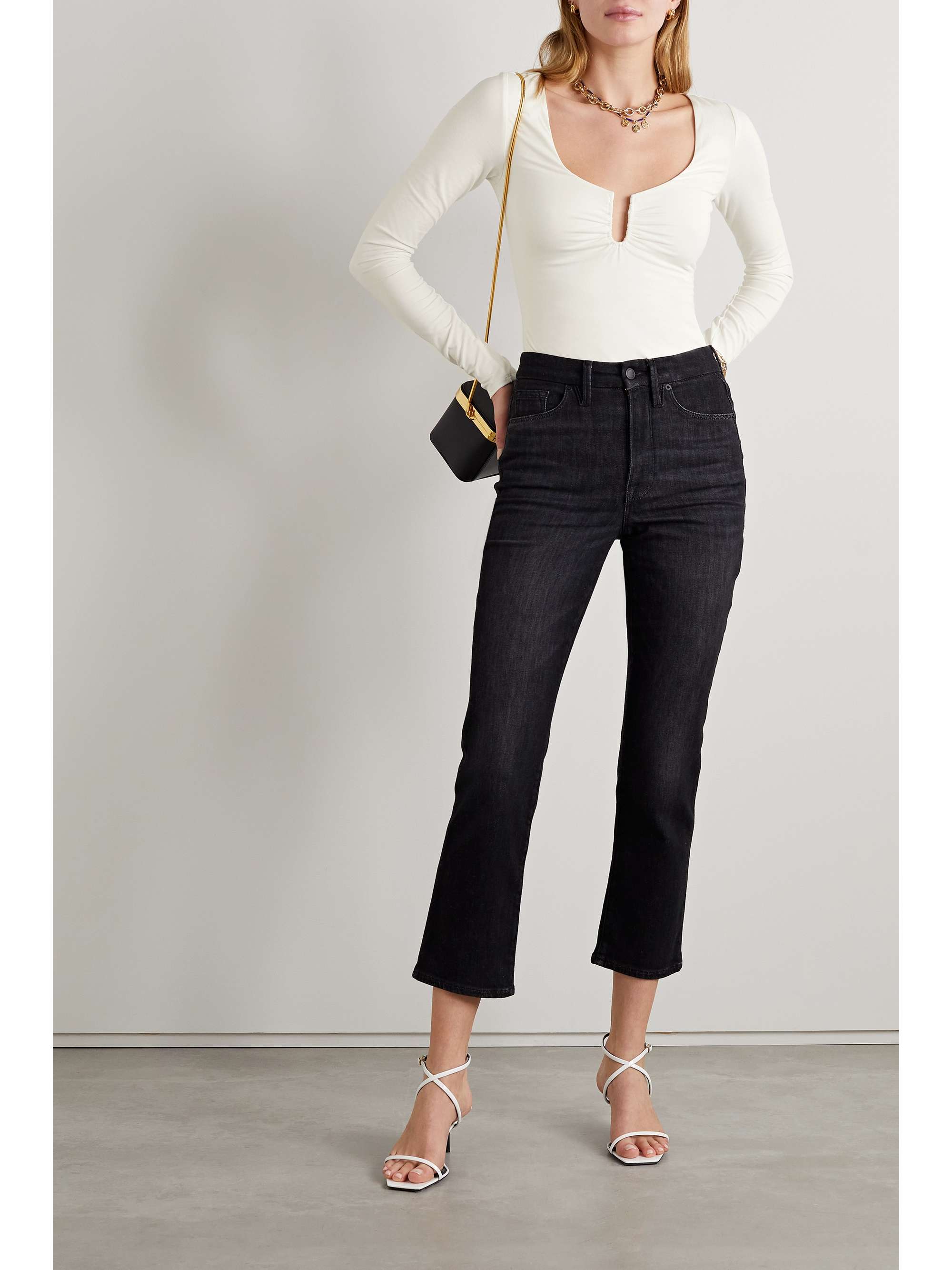 GOOD AMERICAN Good Touch stretch-jersey bodysuit
