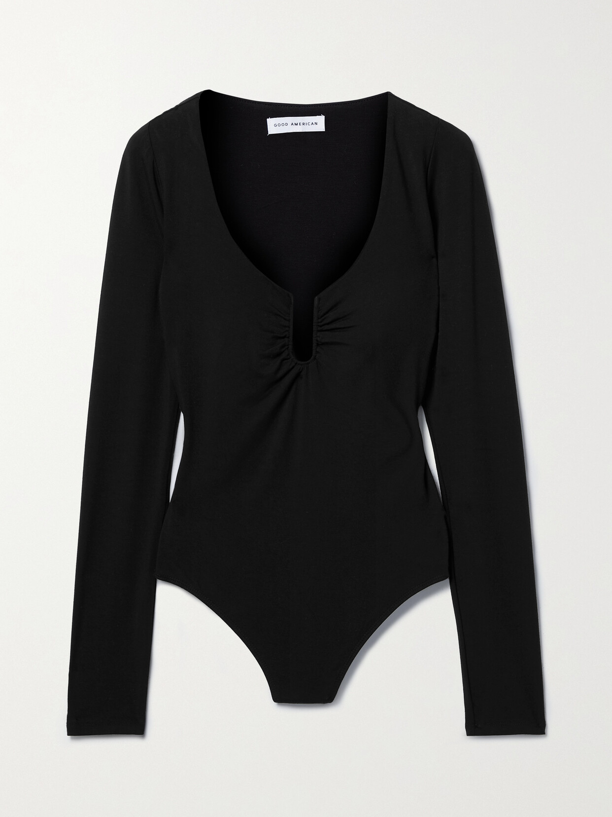 GOOD AMERICAN Good Touch Stretch-jersey Bodysuit