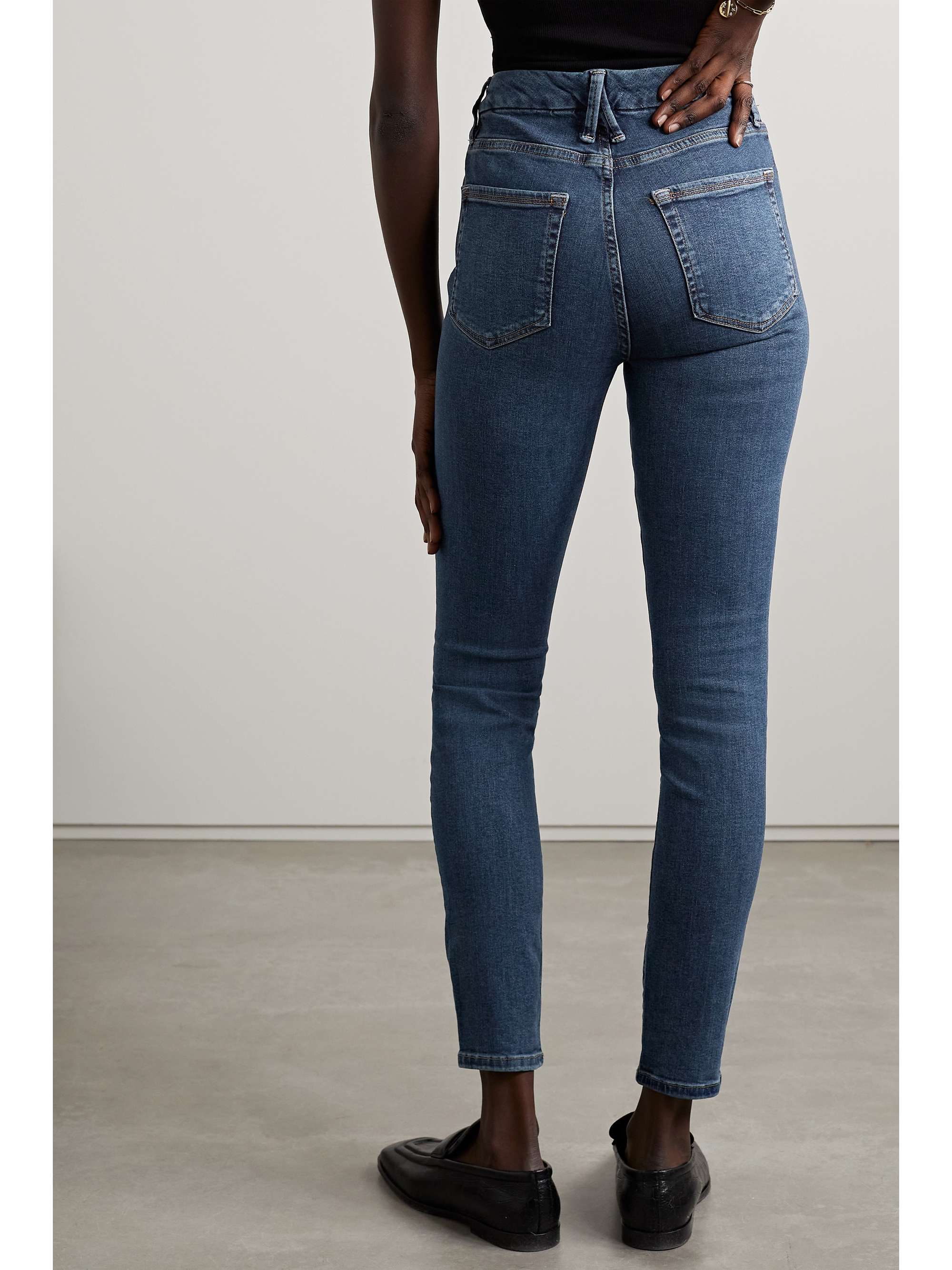 GOOD AMERICAN Good Legs high-rise skinny jeans