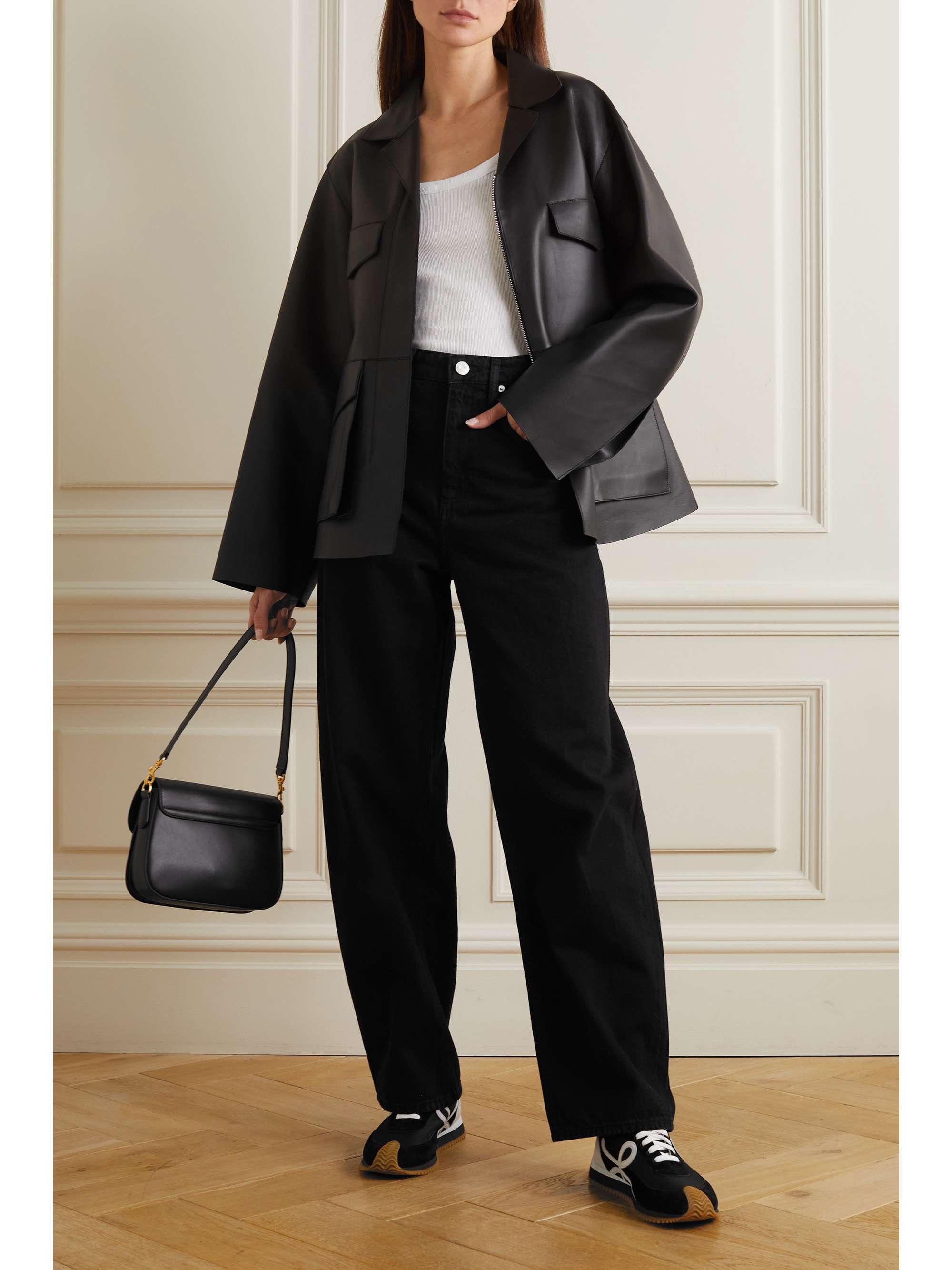 FRAME Barrel high-rise tapered jeans | NET-A-PORTER