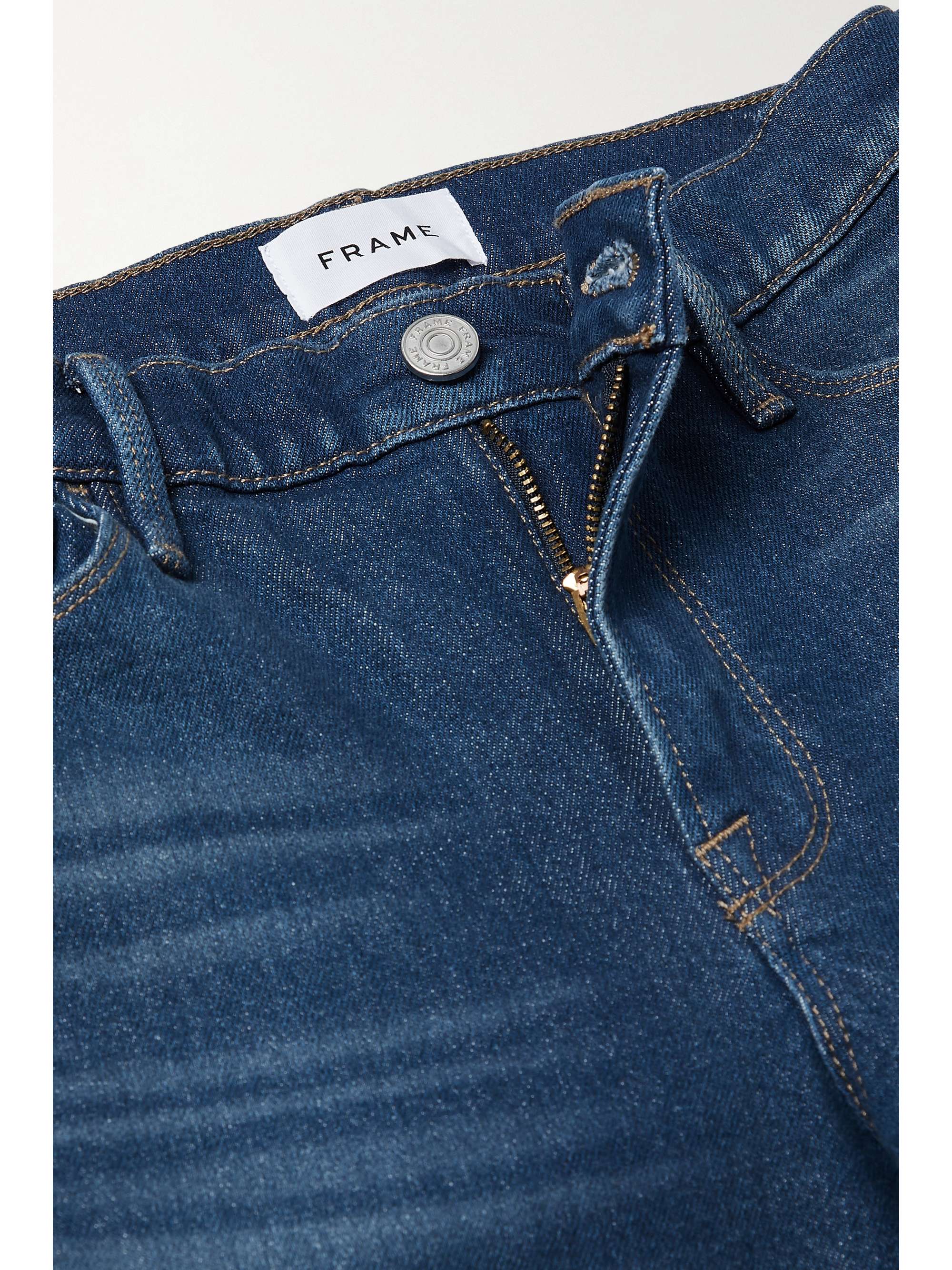 FRAME Le Nouveau mid-rise straight-leg jeans