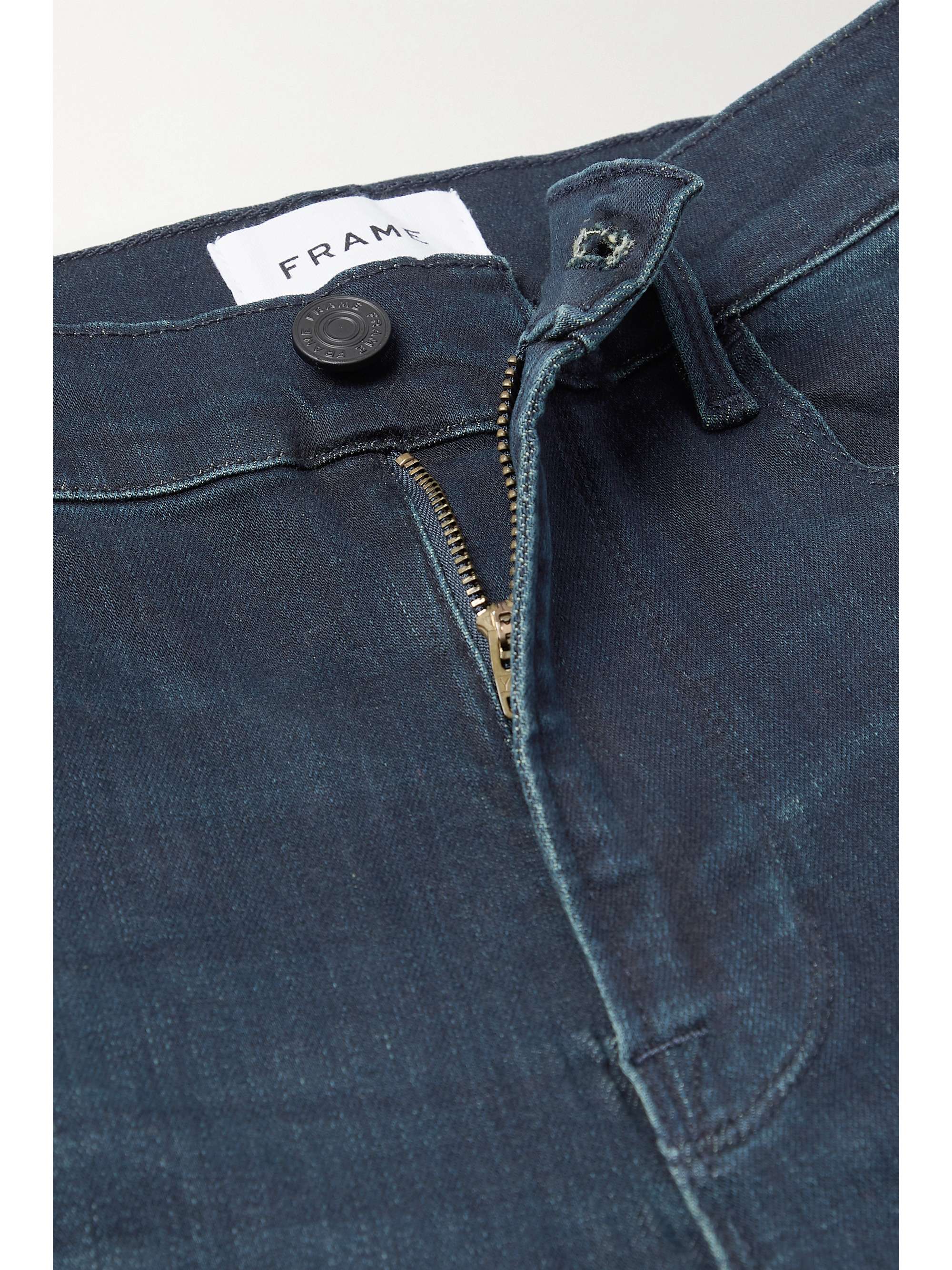 FRAME Le Palazzo high-rise wide-leg jeans